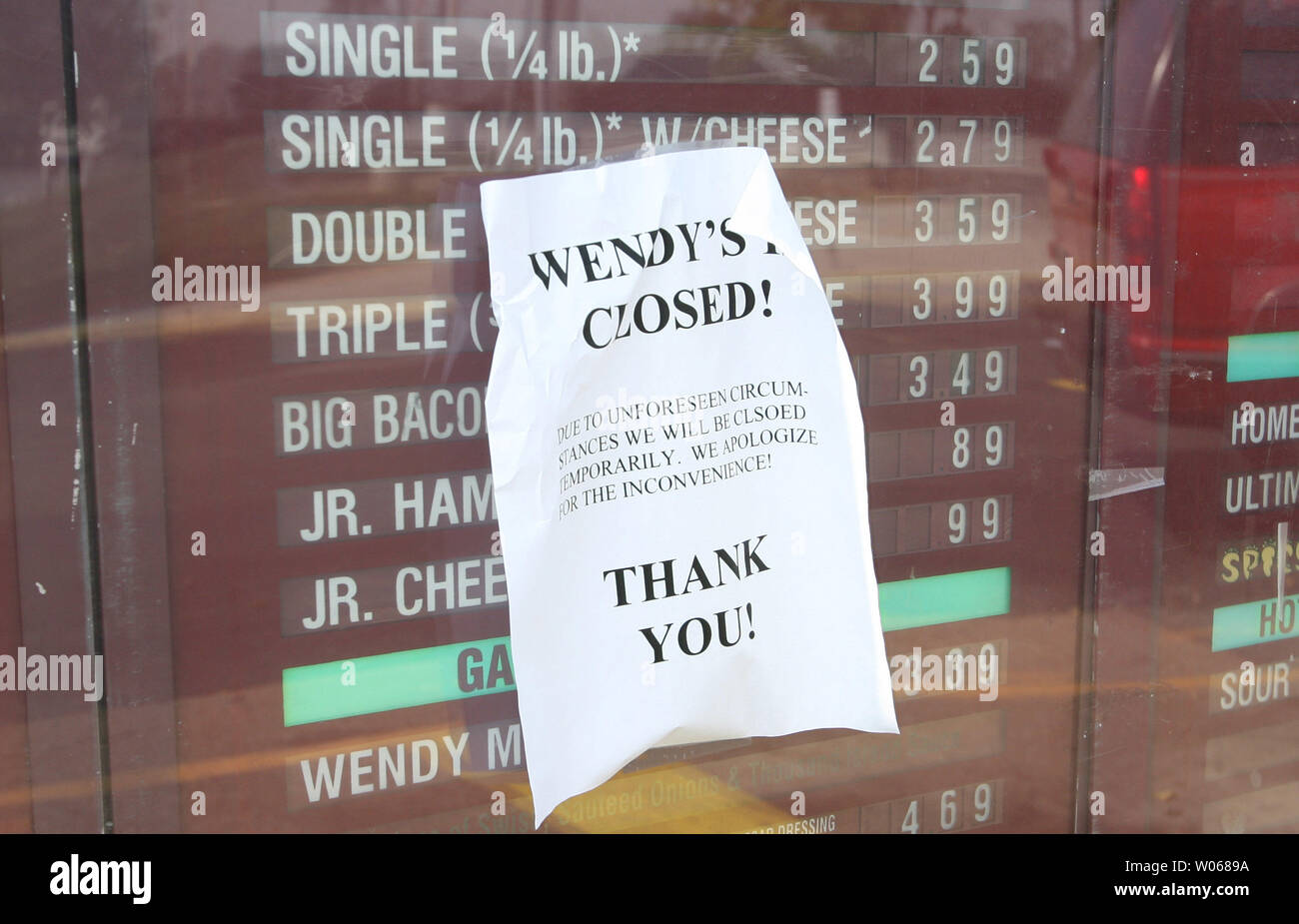 Wendys Drive Through High Resolution Stock Photography And Images Alamy