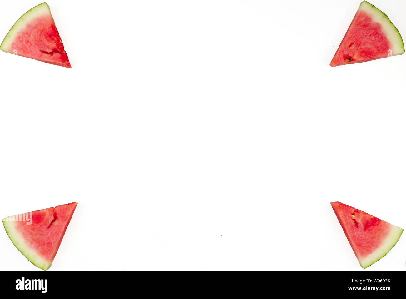 Triangular isolated slices of watermelon forming geometric games for ...