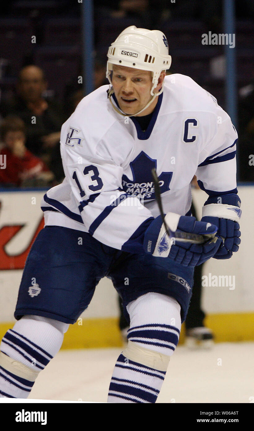 Toronto Maple Leafs Mats Sundin Skates Against The St Louis Blues
