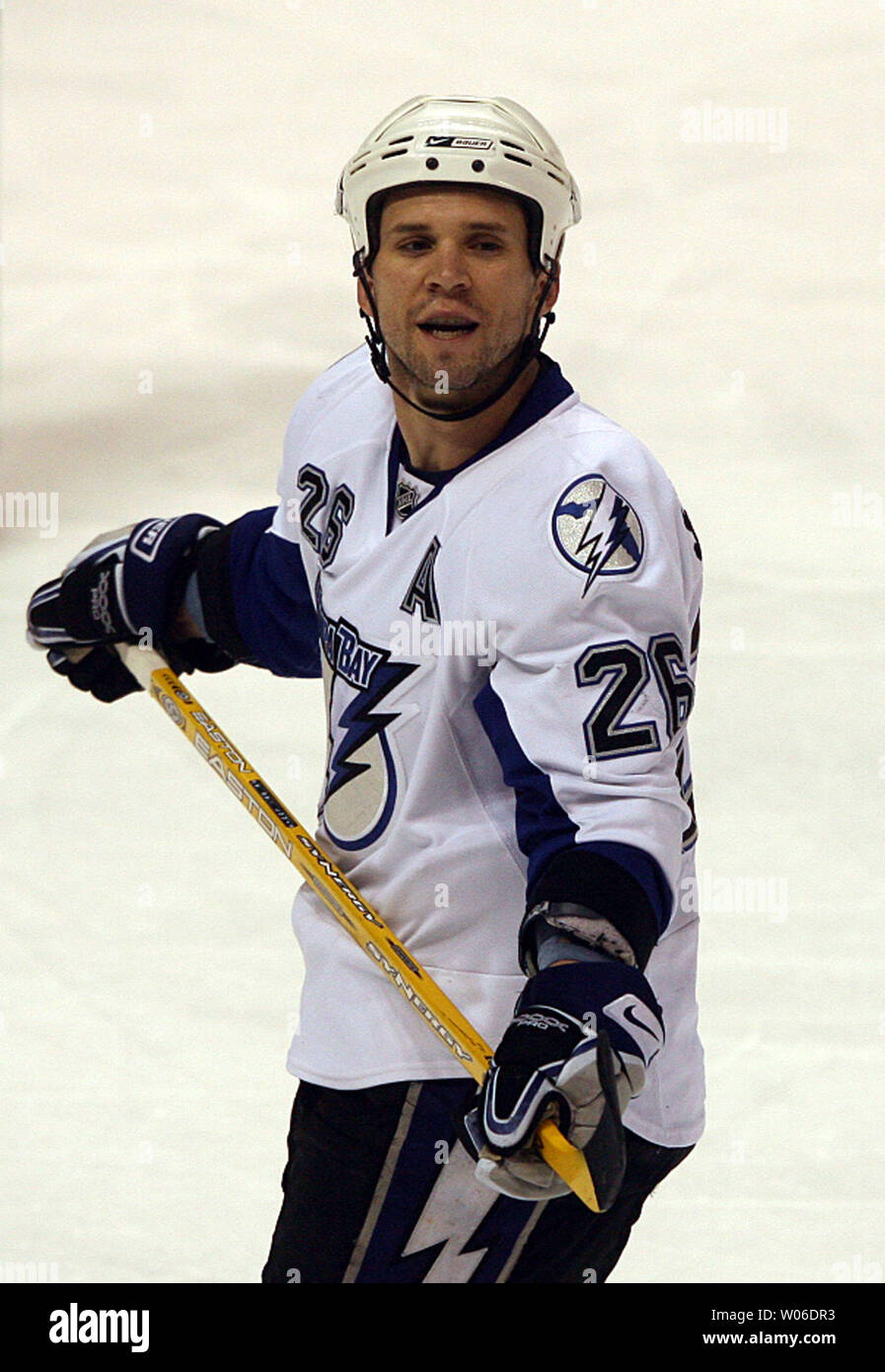 Martin St. Louis 00'01 (1st Year w Tampa) Tampa Bay Lightning Game