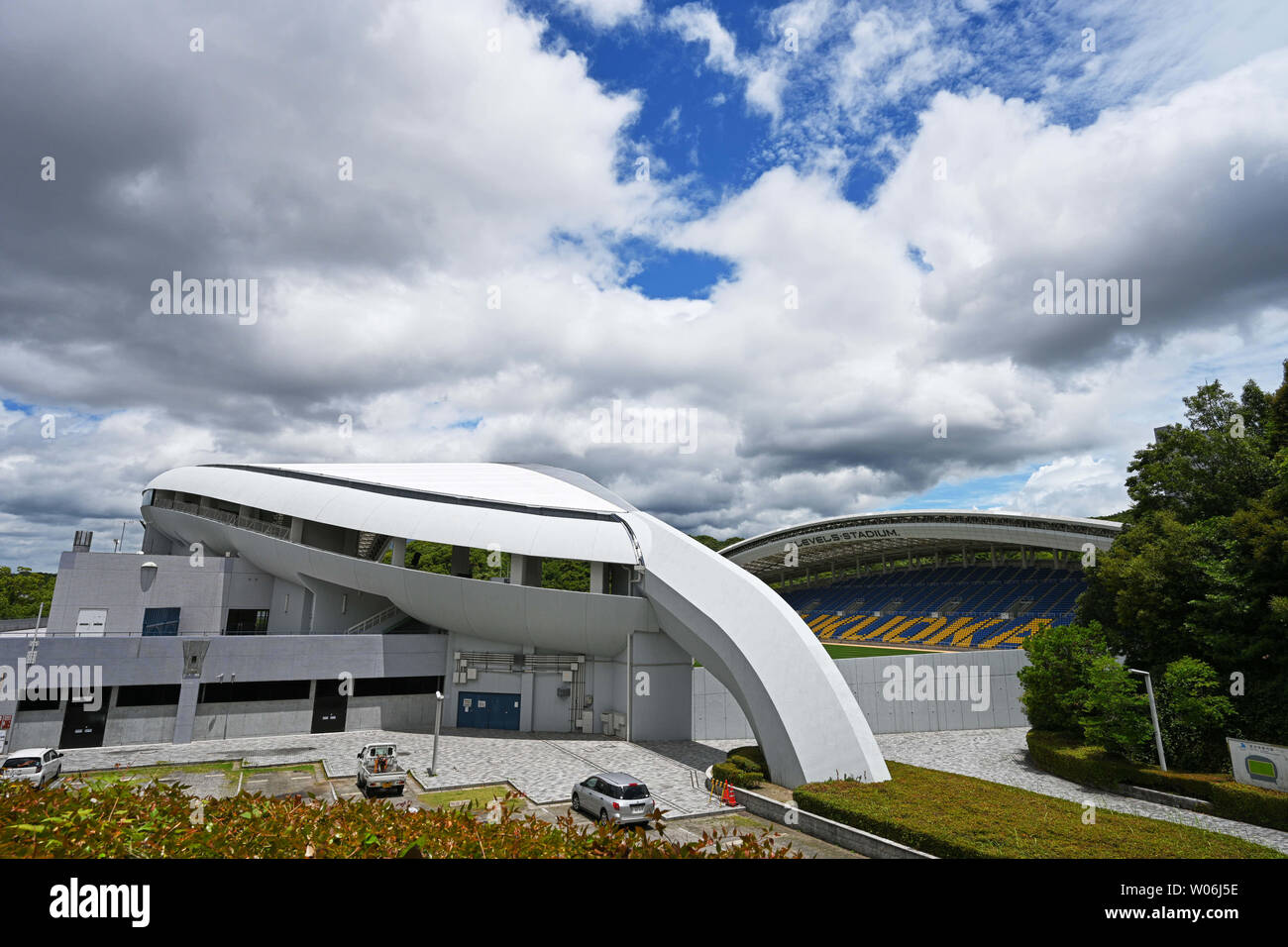 Fukuoka Hakatanomori Stadium High Resolution Stock Photography And Images Alamy