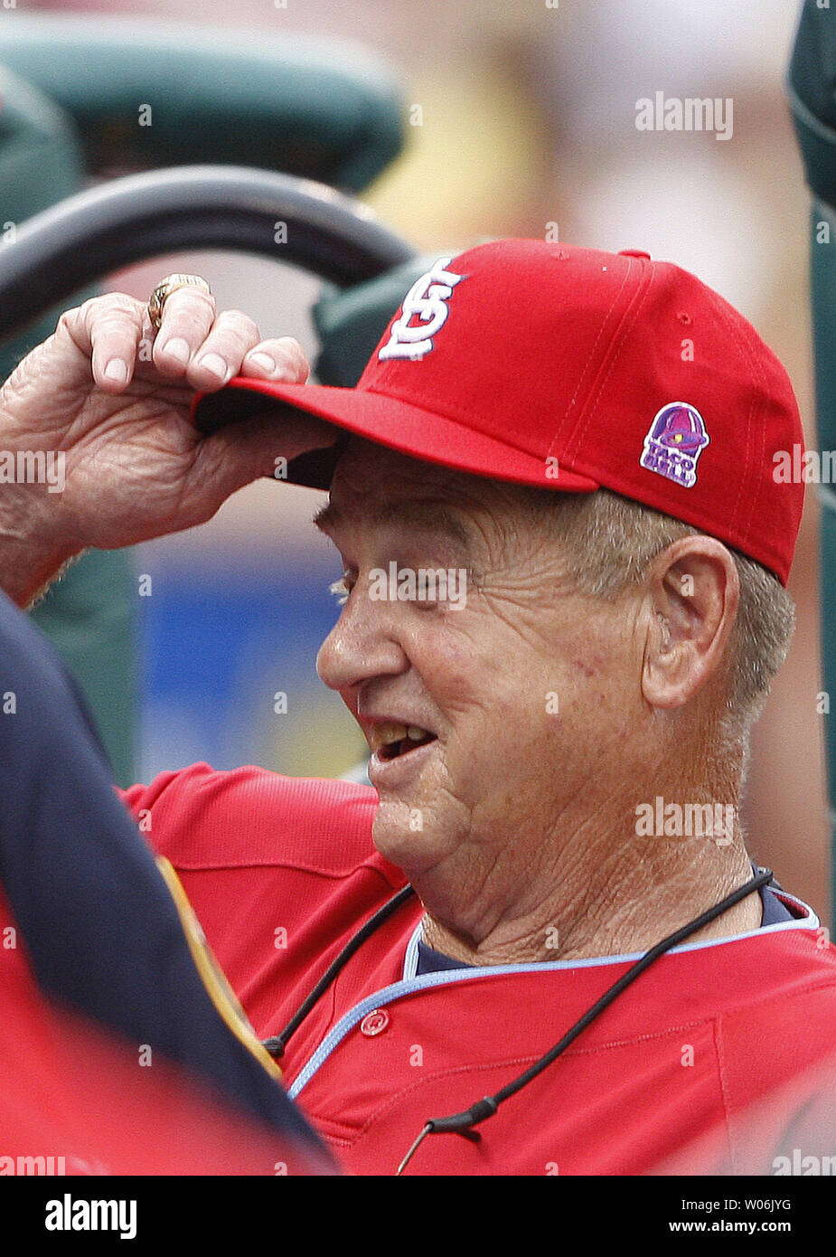 Photo: Former St. Louis Cardinals Manager Whitey Herzog