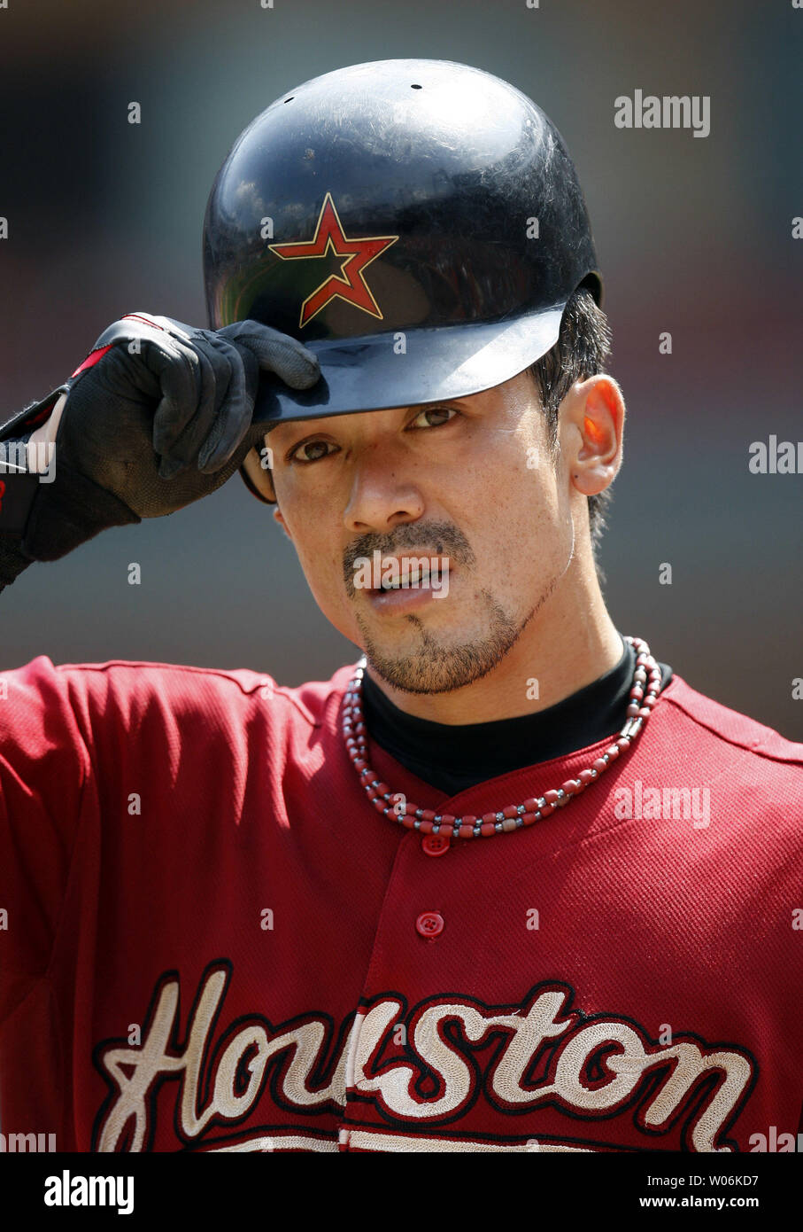 Photo: Houston Astros Second Baseman Kazuo Matsui Honored at Minute Maid  Park in Houston - HOU2009082301 