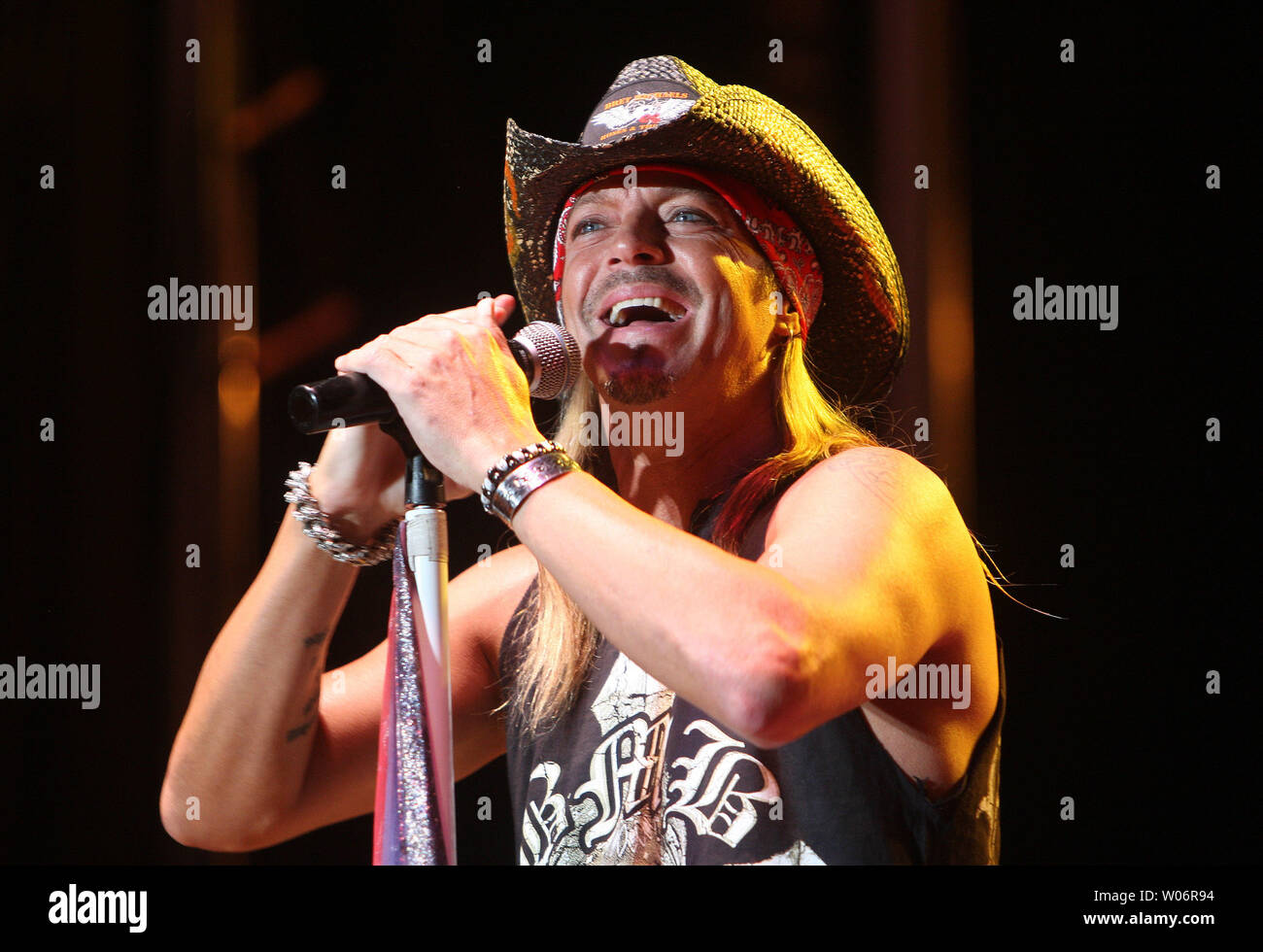 Singer Bret Michaels, just a week out of his Celebrity Apprentice
