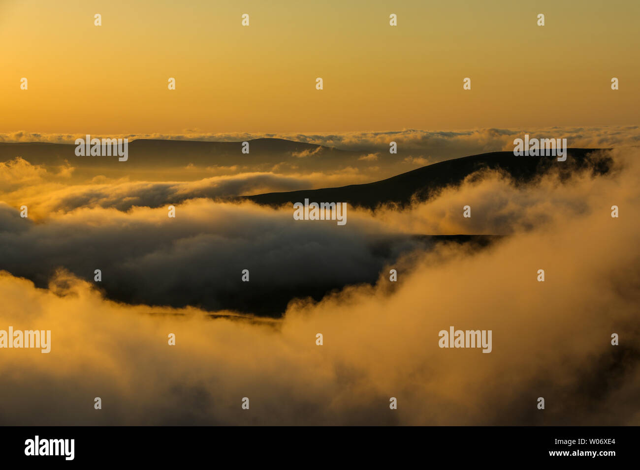Pen y Fan, Brecon Beacons, Wales, UK. 27th July 2019. UK Weather ...