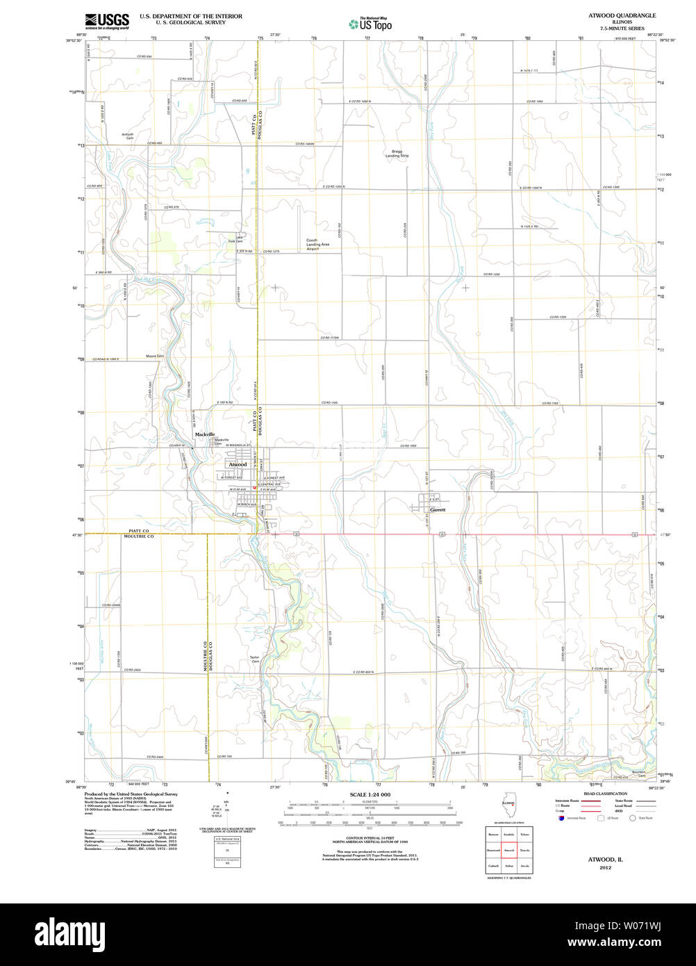 Atwood map Cut Out Stock Images & Pictures Alamy