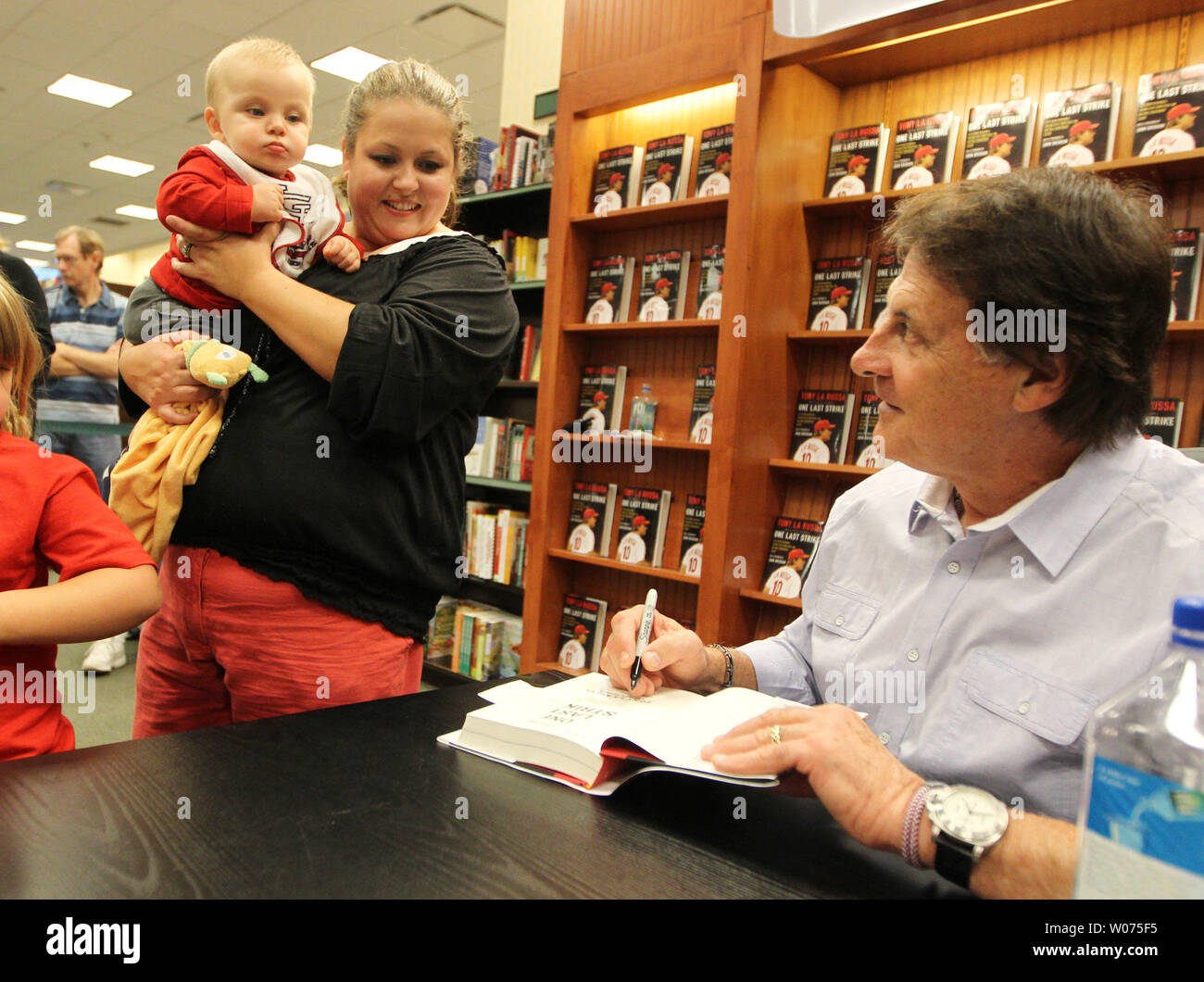 Former St Louis Cardinals Manager Tony La Russa Signs Copies Of
