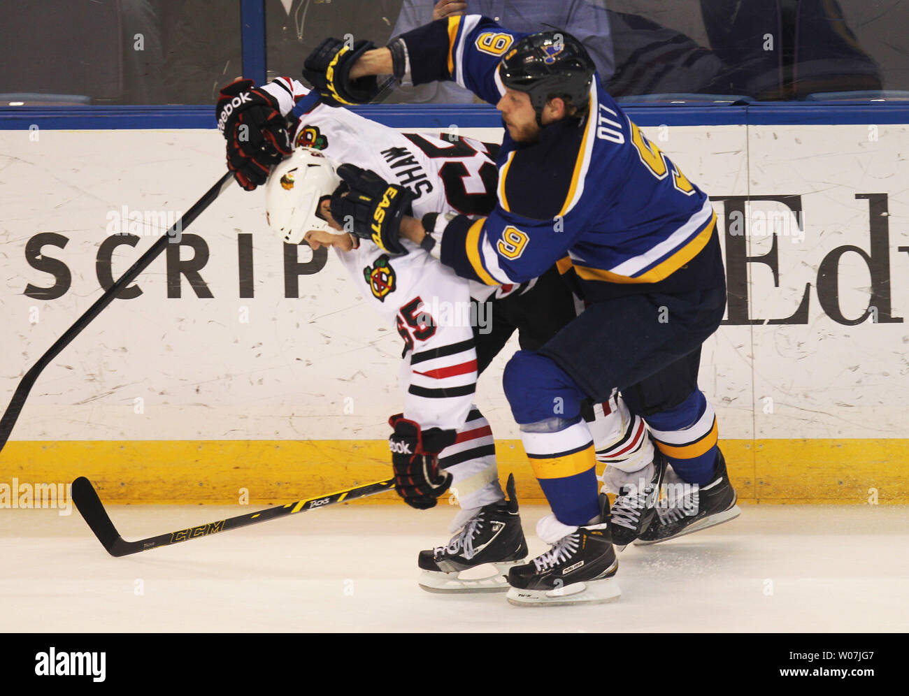steve ott blues jersey