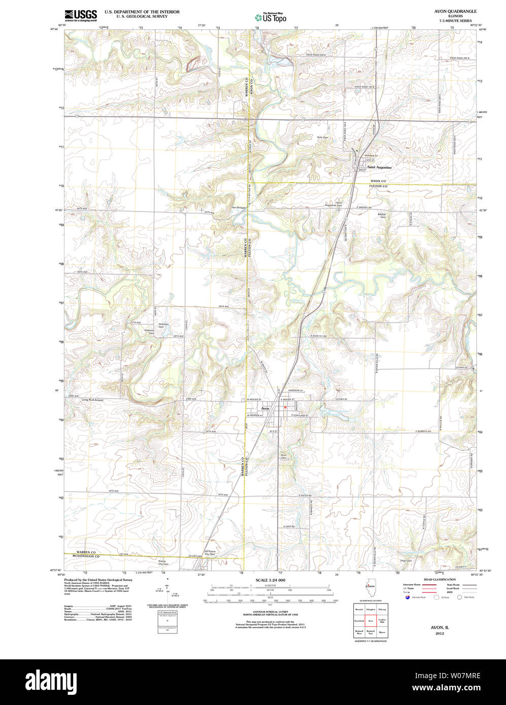 Map of avon Cut Out Stock Images & Pictures Alamy