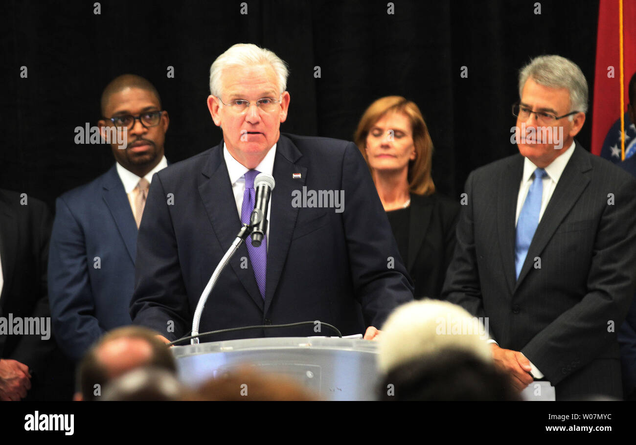 Missouri Governor Jay Nixon Makes His Remarks After