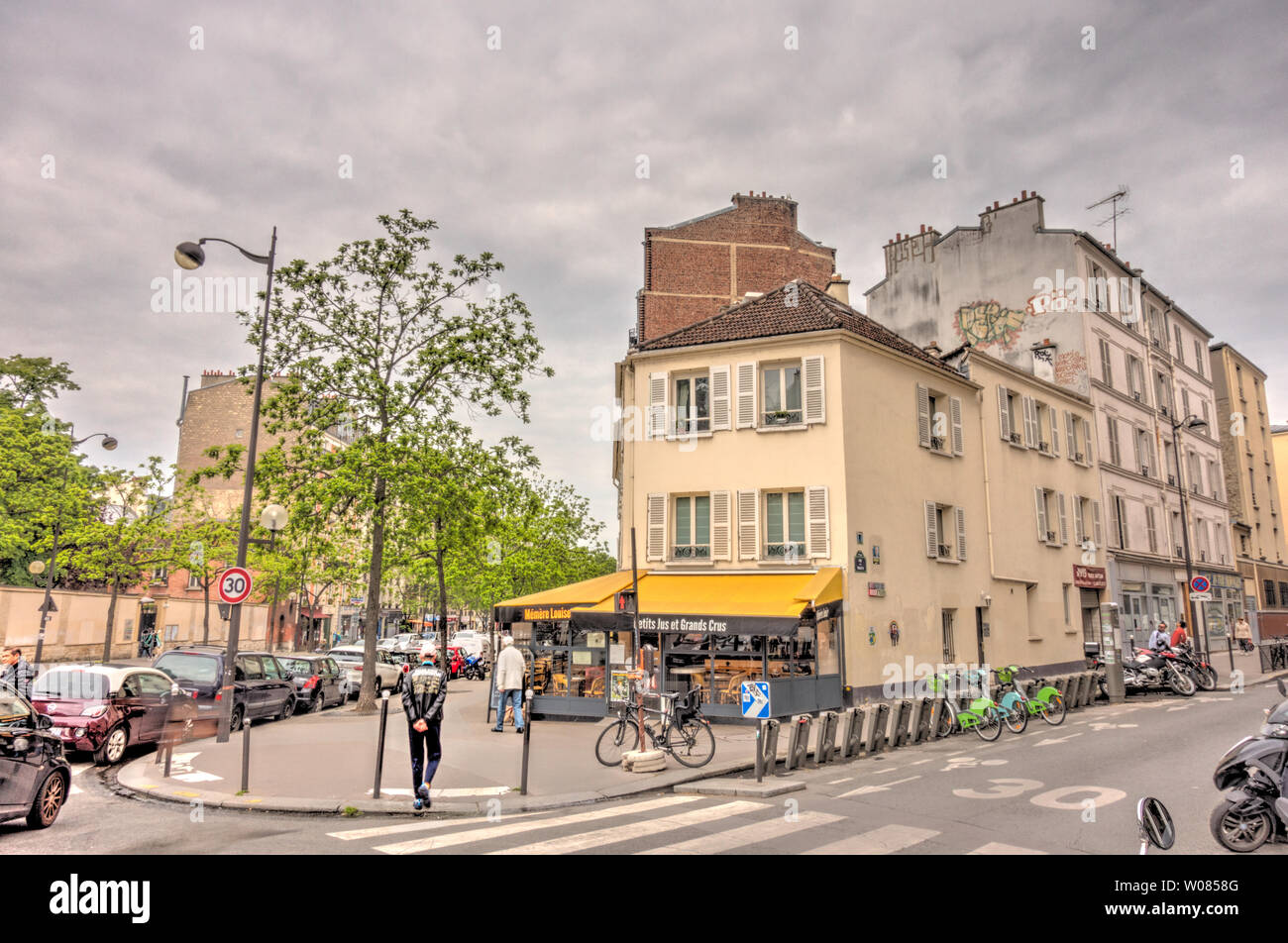 Faubourg St Antoine, Paris Stock Photo Alamy