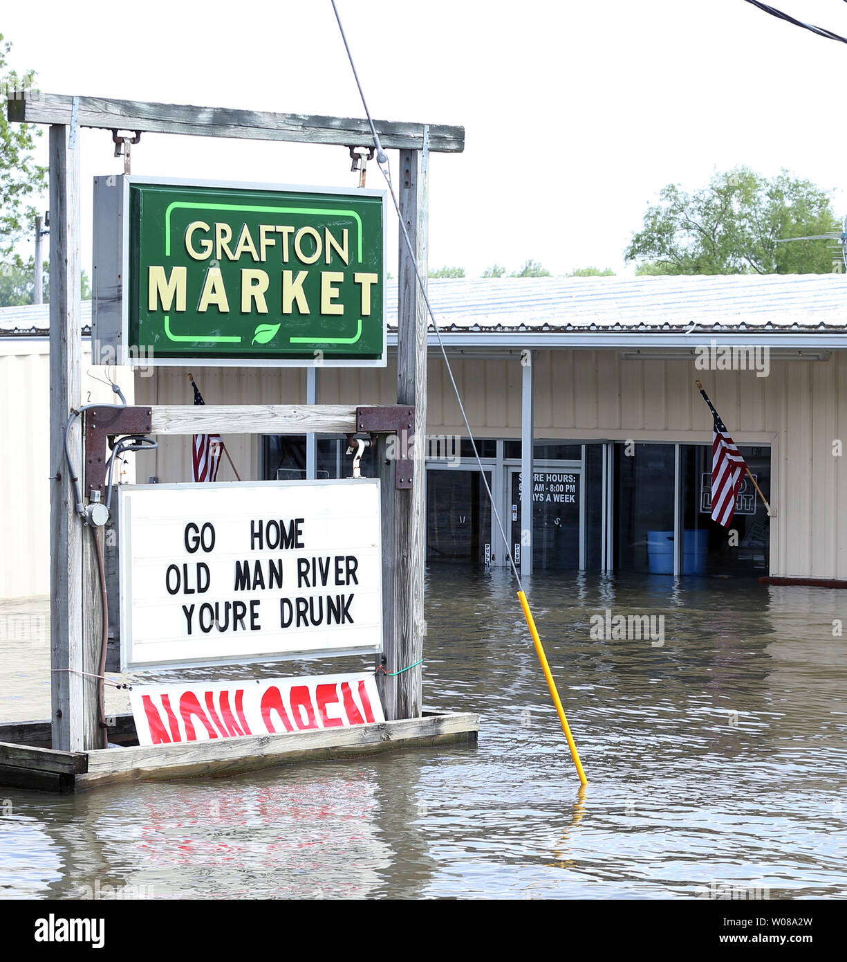 The Grafton Market has displayed their displeasure in the rising