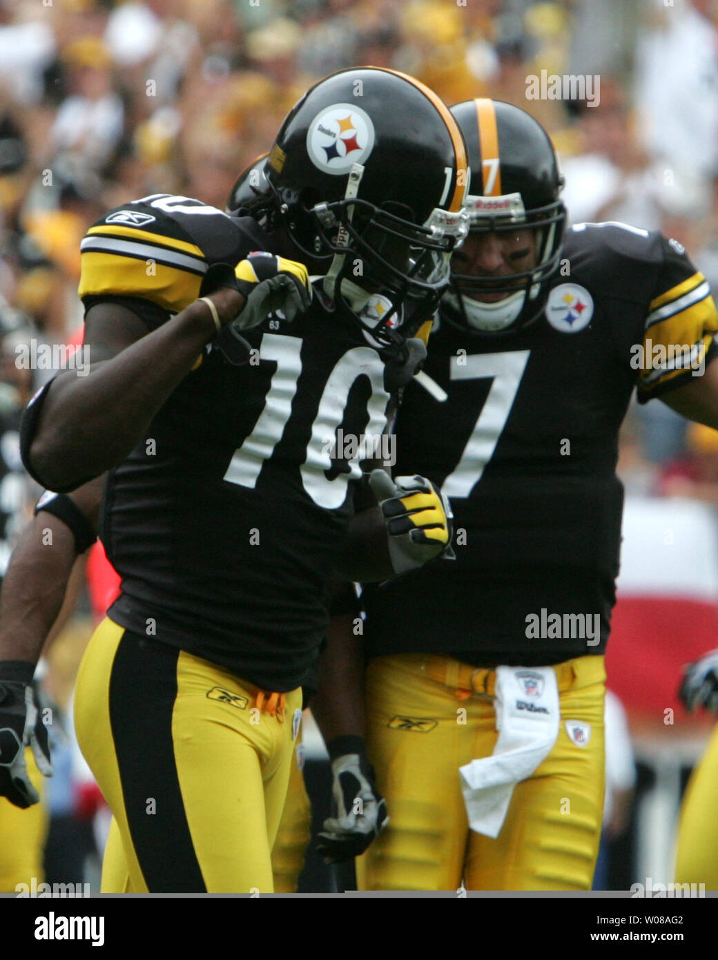 ben roethlisberger santonio holmes