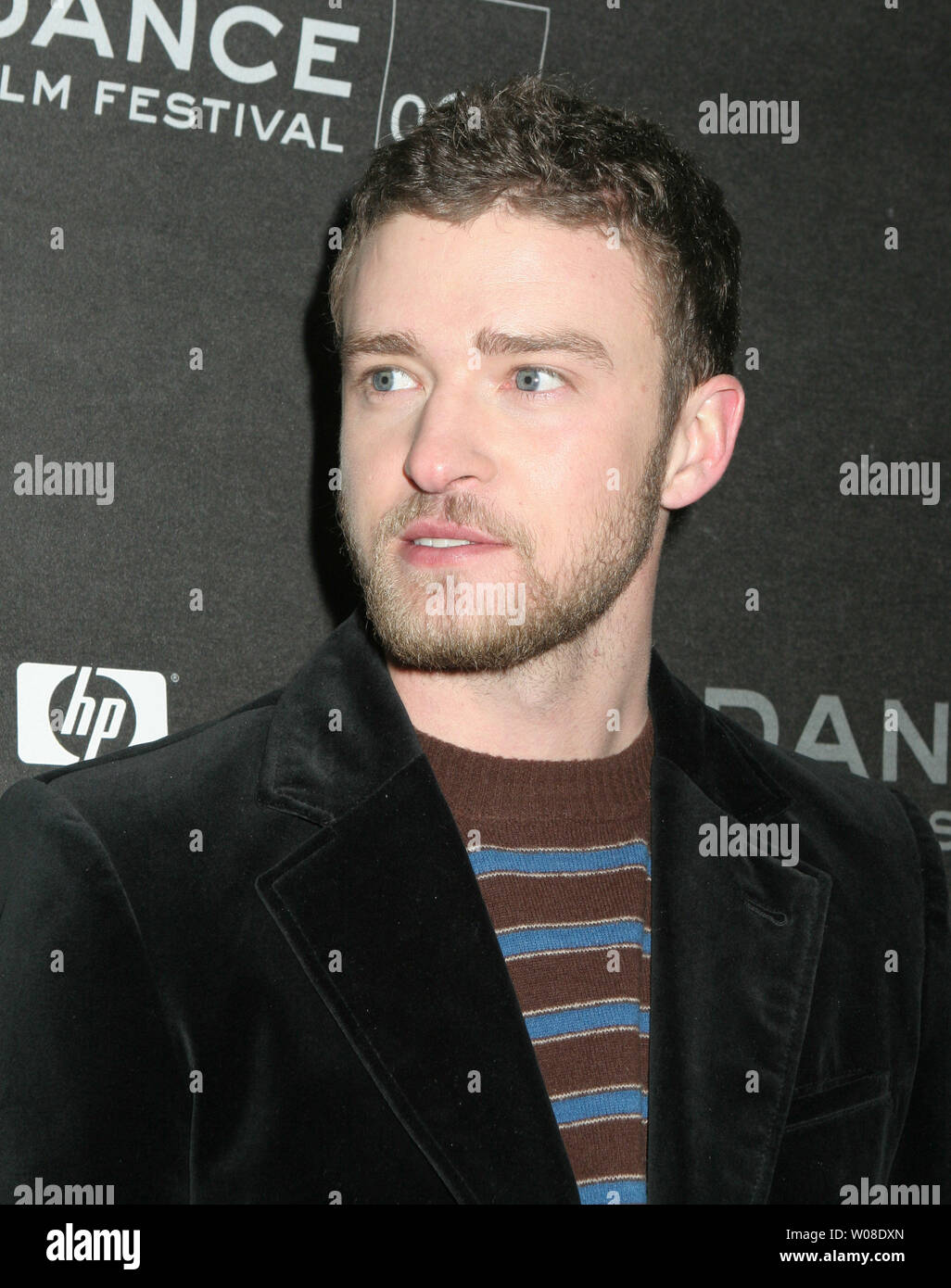 Justine Timberlake arrives at the premiere of "Alpha Dog" at the Eccles Center for Sundance 06 on January 26, 2006 in Park City, Utah.   (UPI Photo/Roger Wong) Stock Photo
