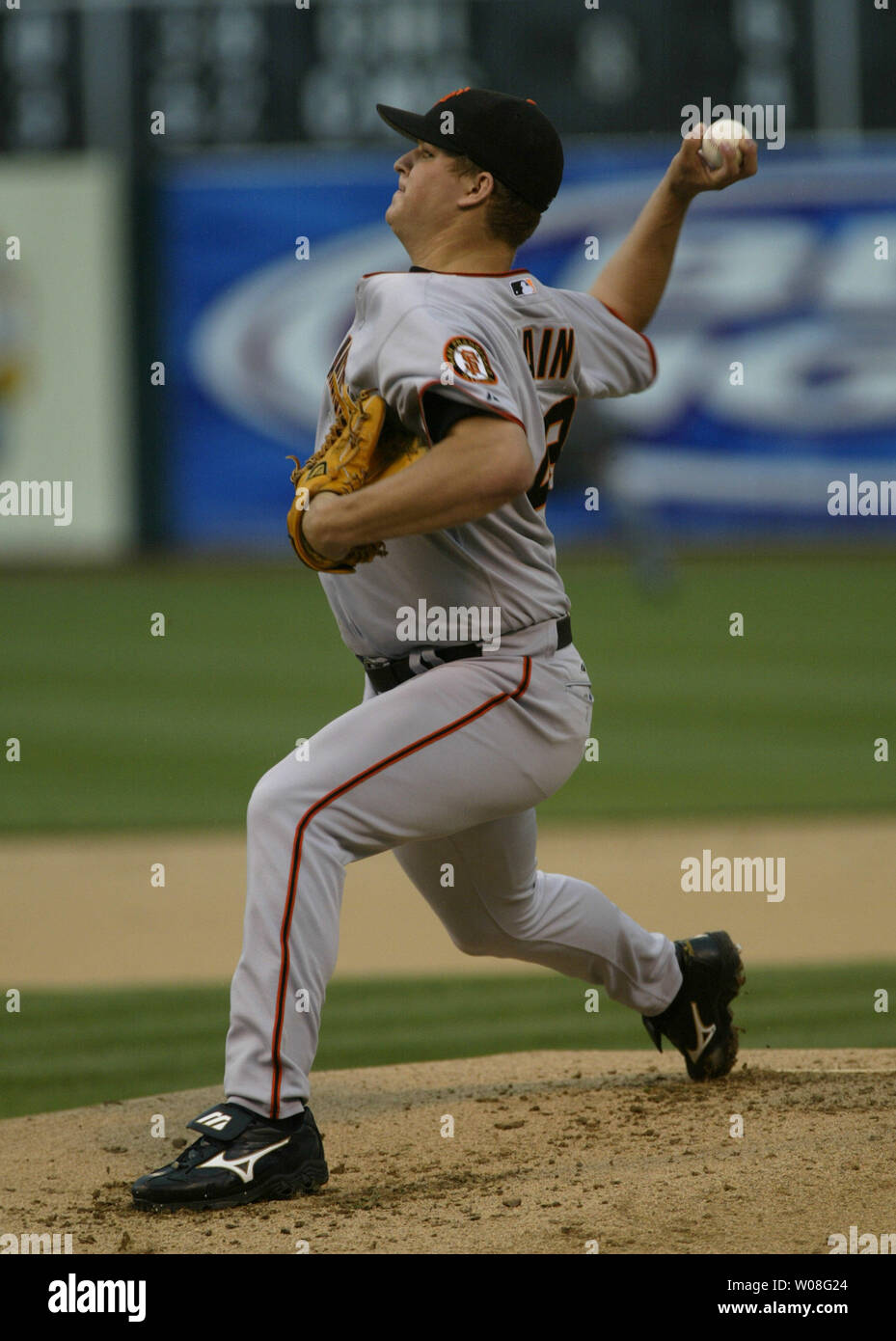 May 21, 2006: Giants' Matt Cain throws 1-hitter against A's