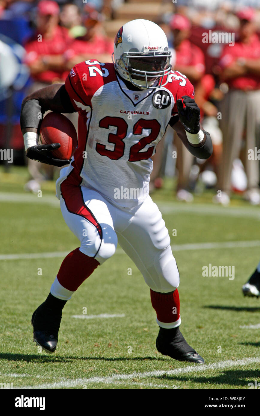 Arizona Cardinals Rb Edgerrin James 32 Runs Against The San Francisco 49ers At Candlestick Park In San Francisco On September 7 2008 The Cardinals Defeated The 49ers 23 13 Upi Photo Terry Schmitt Stock Photo Alamy