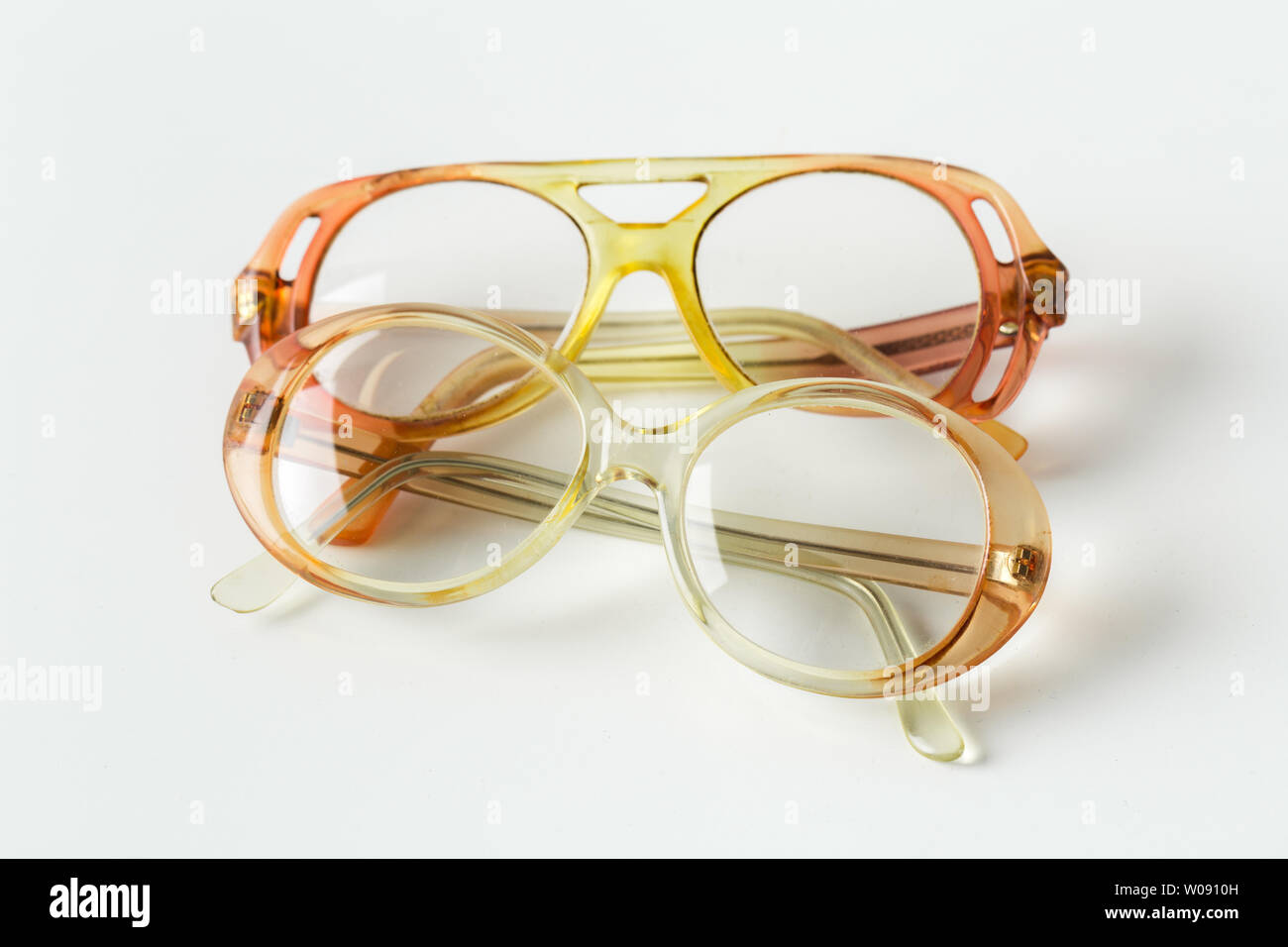 eyeglasses isolated on white Stock Photo - Alamy