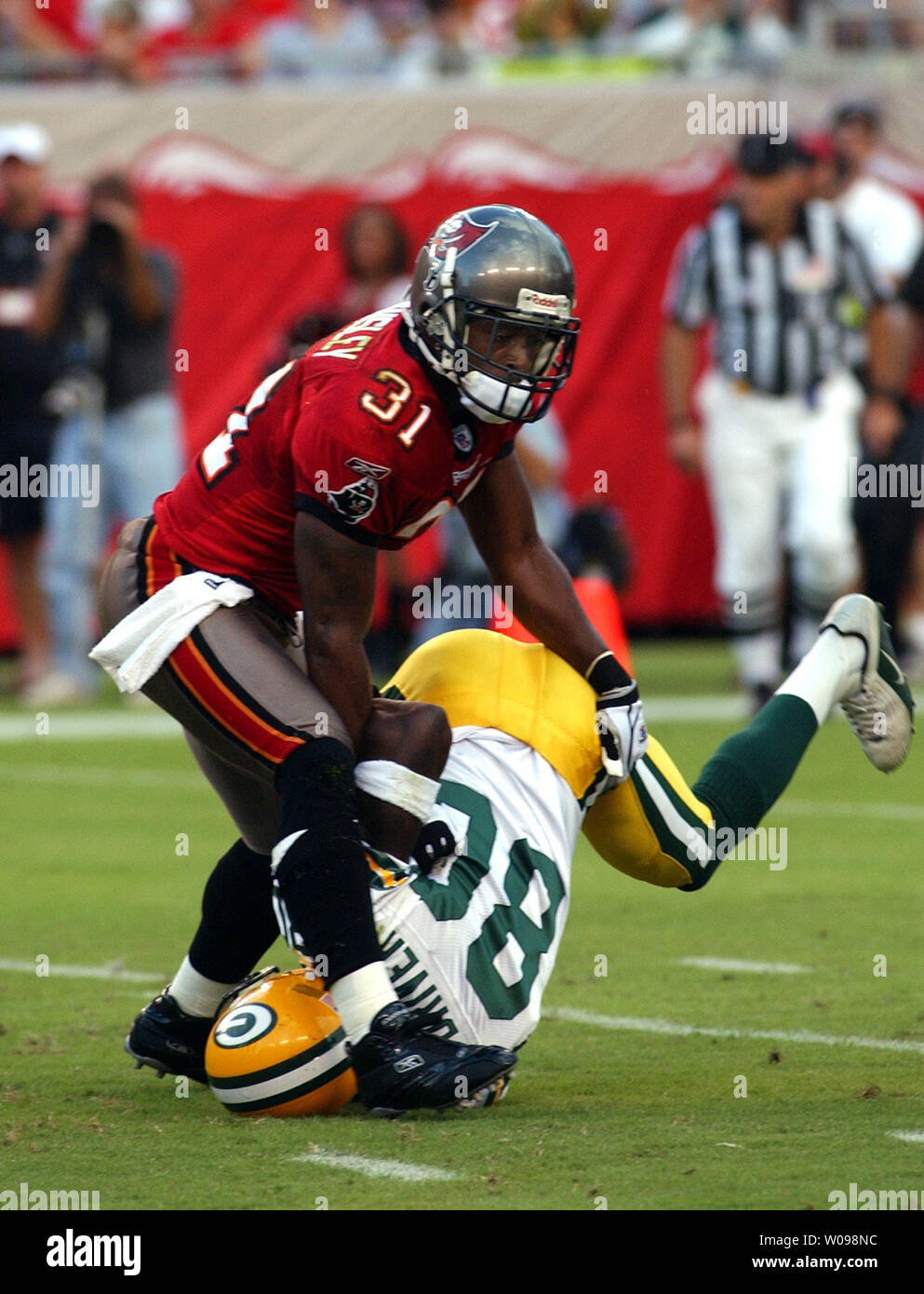 Donald Driver, Donald Driver. Tampa Bay Buccaneers vs. Gree…