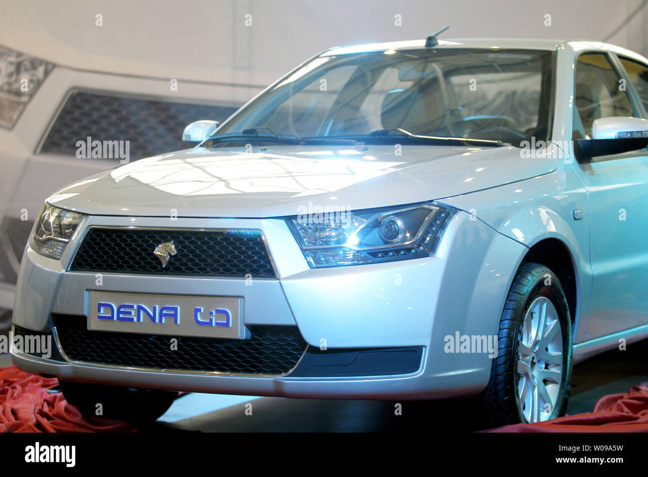 Iran's top automaker Iran Khodro unveils a new car called 'Dena' in ...