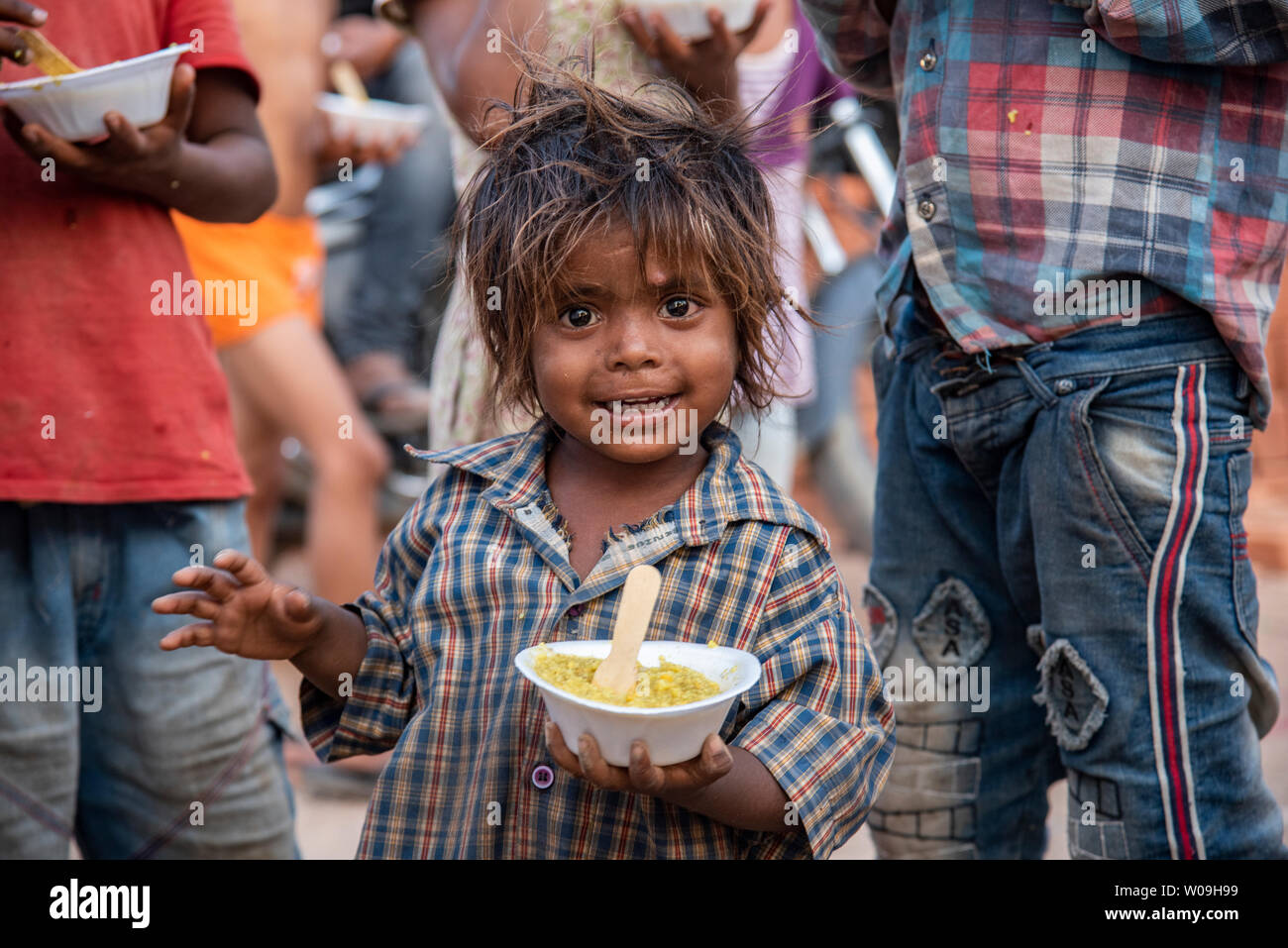 Poor Child High Resolution Stock Photography And Images Alamy