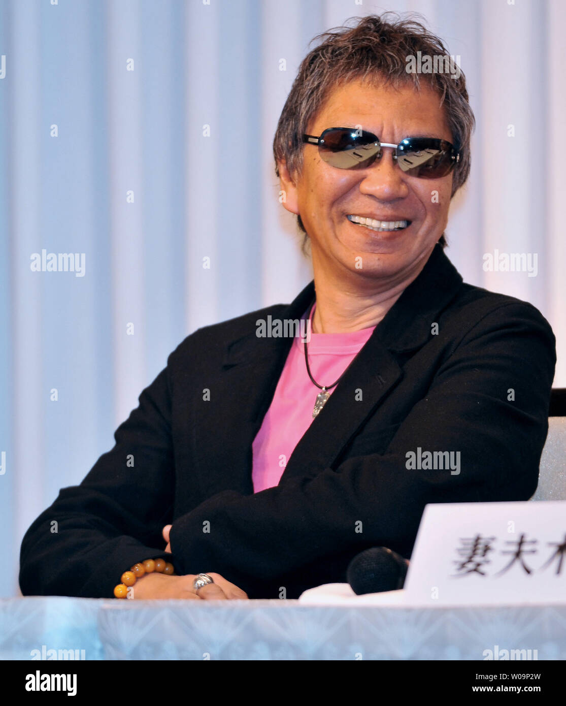 Director Takashi Miike Attends A Press Conference For The Film The Legend Of Love Sincerity In Tokyo Japan On March 19 12 This Film S Original Story Is Japanese Manga By Ikki Director Takashi Miike Attends A Press Conference For The Film The Legend Of Love Sincerity In Tokyo Japan On March 19 12 This Film S Original Story Is Japanese Manga By Ikki