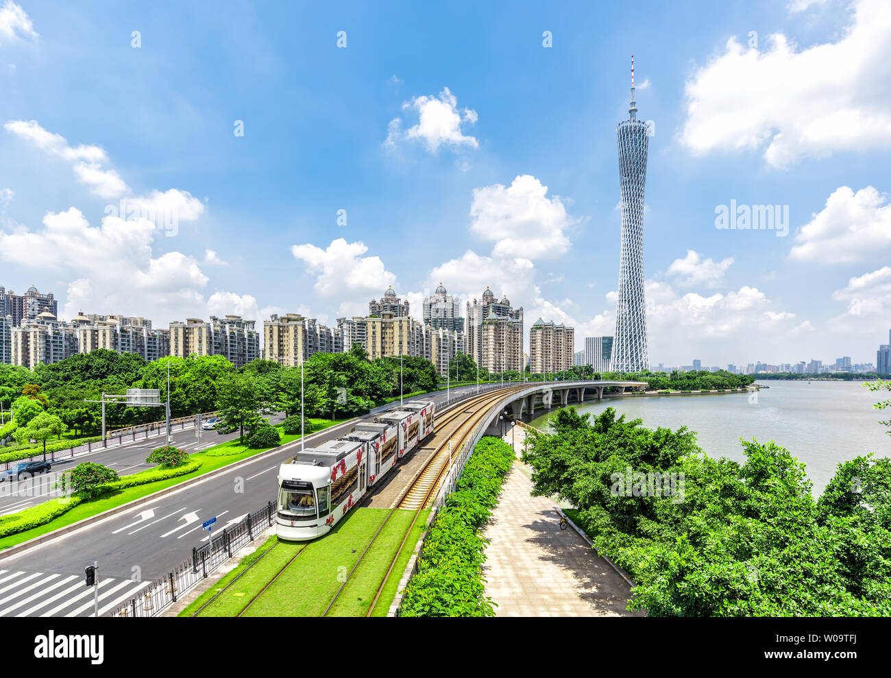 Guangzhou City Scenery Stock Photo