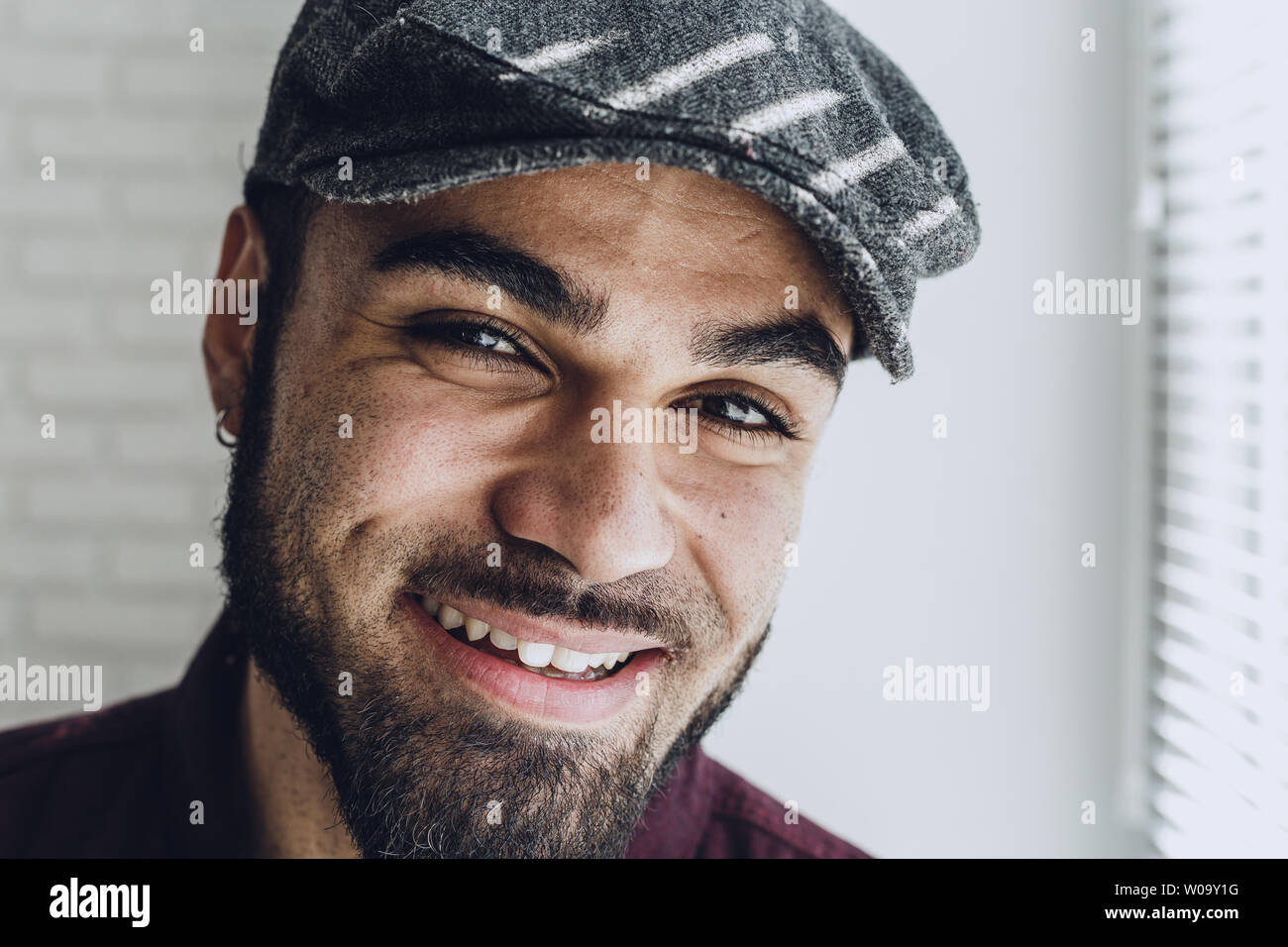 Happy black man Stock Photo - Alamy
