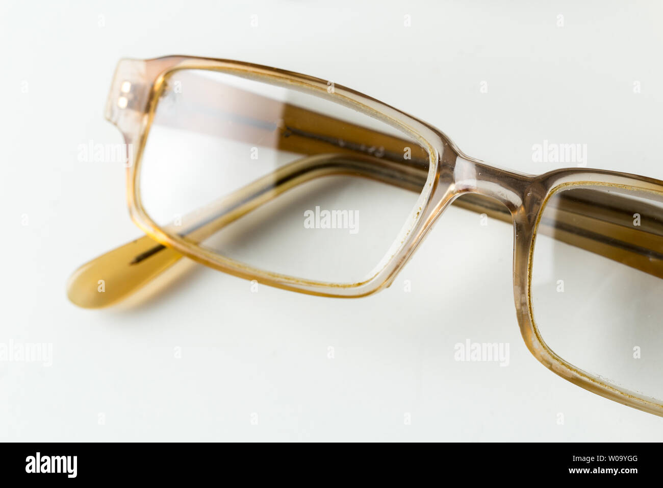 eyeglasses isolated on white Stock Photo - Alamy