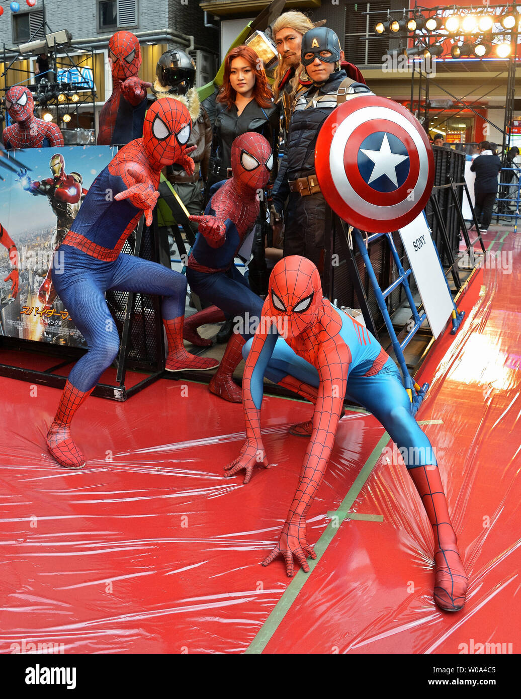 Japanese Fans Wear Costumes During The Japan Premiere For The Film Spider Man Homecoming In Tokyo Japan On August 7 17 Photo By Keizo Mori Upi Stock Photo Alamy Japanese Fans Wear Costumes During The Japan Premiere For The Film Spider Man Homecoming In Tokyo Japan On August 7 17 Photo By Keizo Mori Upi Stock Photo Alamy