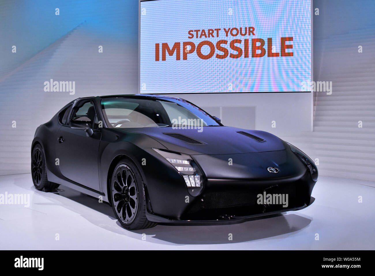 Toyota Gazoo Racing Gr Hv Sports Concept Is Seen On Display During The 45th Tokyo Motor Show 17 In Tokyo Japan On October 25 17 Photo By Keizo Mori Upi Stock Photo Alamy