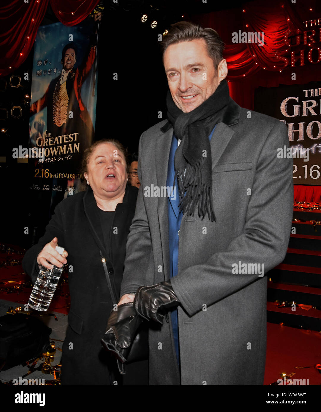 Actor Hugh Jackman attends the Japan premiere for the film "The ...