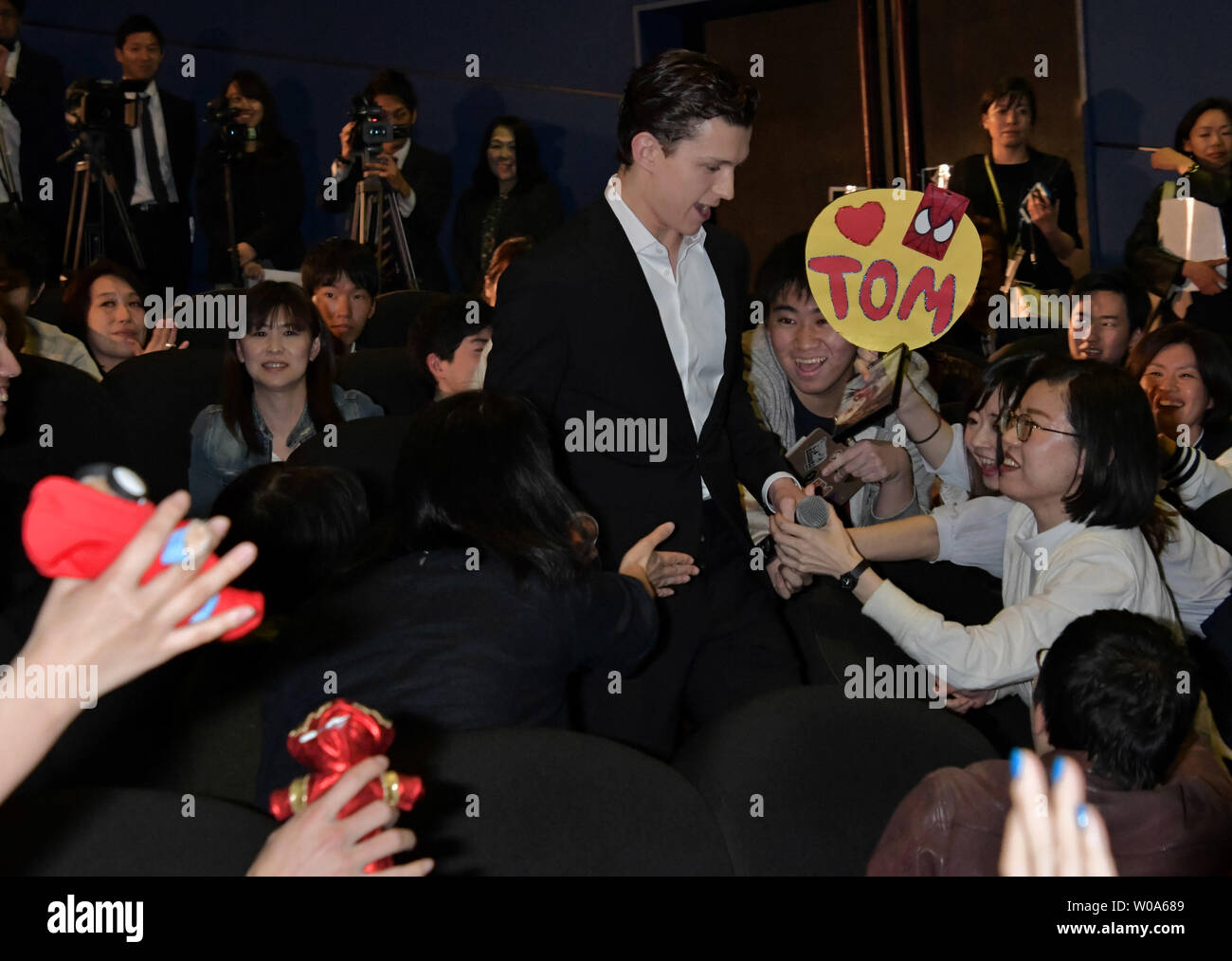 Actor Tom Holland Attends The Japan Premiere For The Film Avengers Infinity War In Tokyo Japan On April 16 18 Photo By Keizo Mori Upi Stock Photo Alamy Actor Tom Holland Attends The Japan Premiere For The Film Avengers Infinity War In Tokyo Japan On April 16 18 Photo By Keizo Mori Upi Stock Photo Alamy