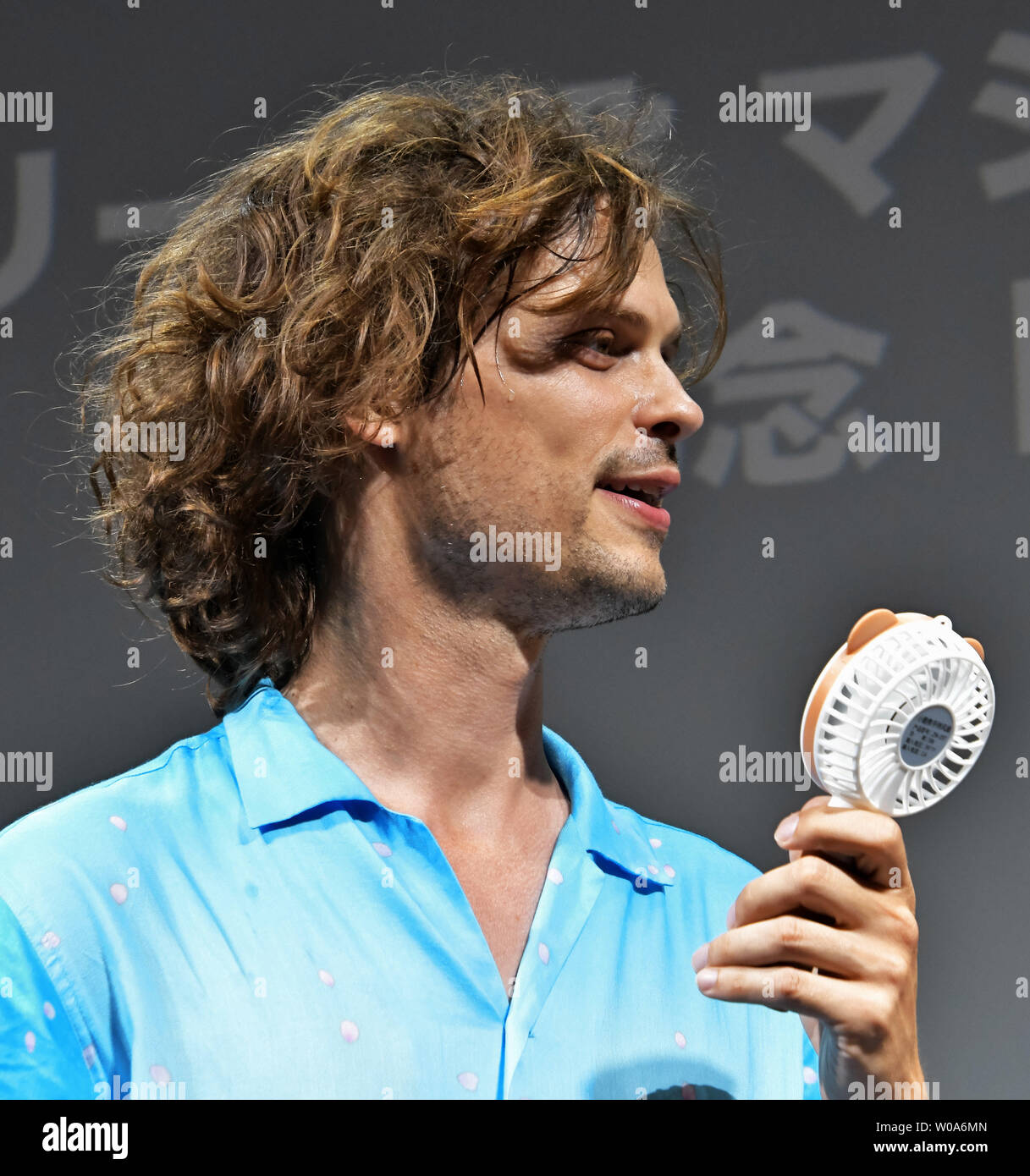 Actor Matthew Gray Gubler attends the meet and greet for the TV drama