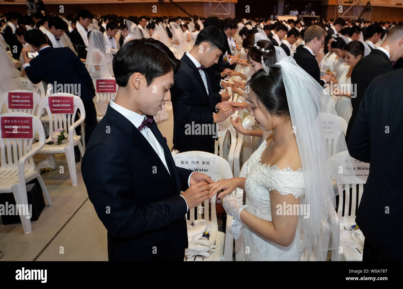 blessing and exchange of rings