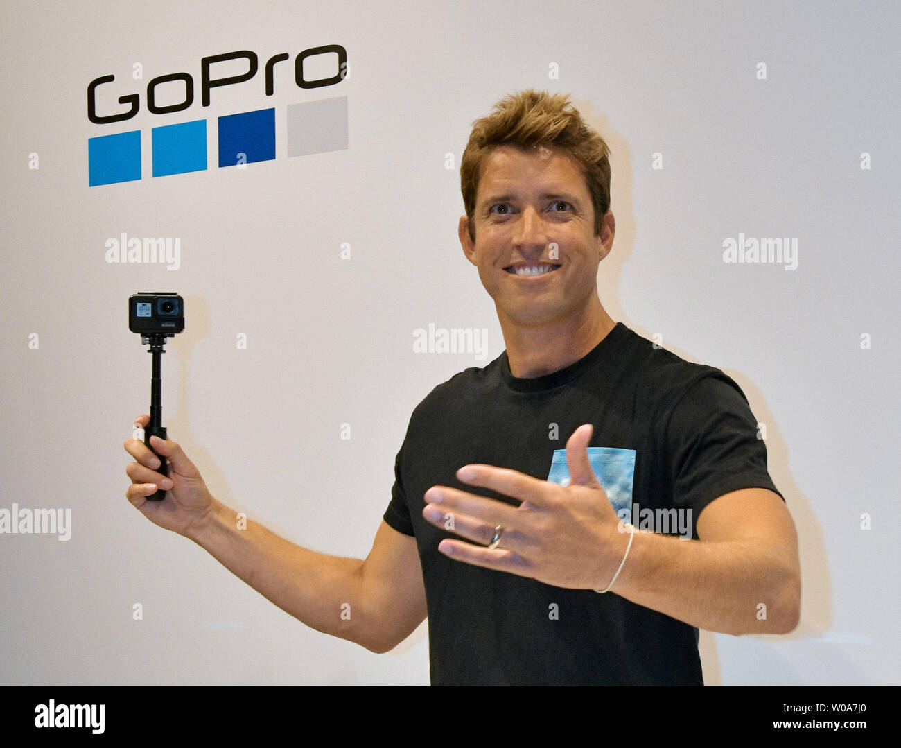 Founder and CEO of GoPro, Nick Woodman attends the press conference for new  HERO 7 in Tokyo, Japan on September 25, 2018. Photo by Keizo Mori/UPI Stock  Photo - Alamy