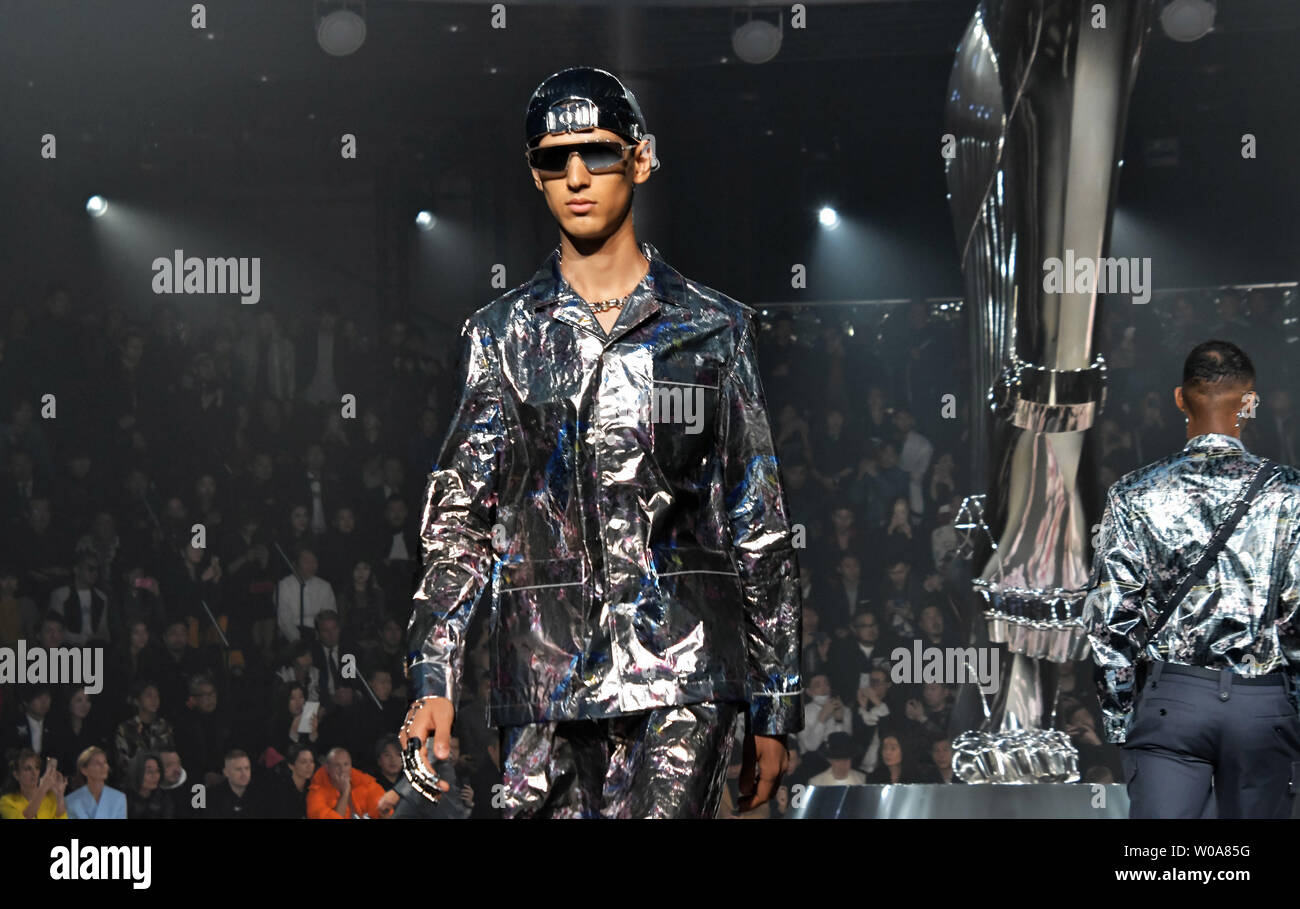 Models takes to the catwalk during the Dior Pre-Fall 2019 Men's Collection  in Tokyo, Japan on November 30, 2018. Photo by Keizo Mori/UPI Stock Photo -  Alamy