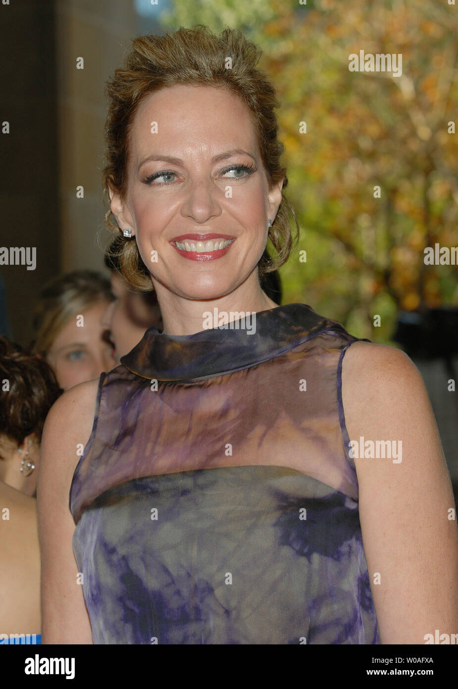 Allison Janney arrives at the Ryerson Theater for the world premiere of 'Juno' during the Toronto International Film Festival in Toronto, Canada on September 8, 2007. (UPI Photo/Christine Chew) Stock Photo