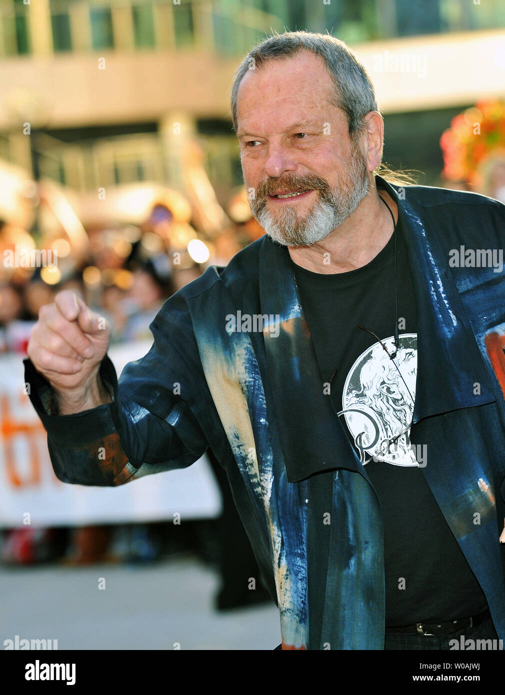 Director Terry Gilliam arrives for the Toronto International Film