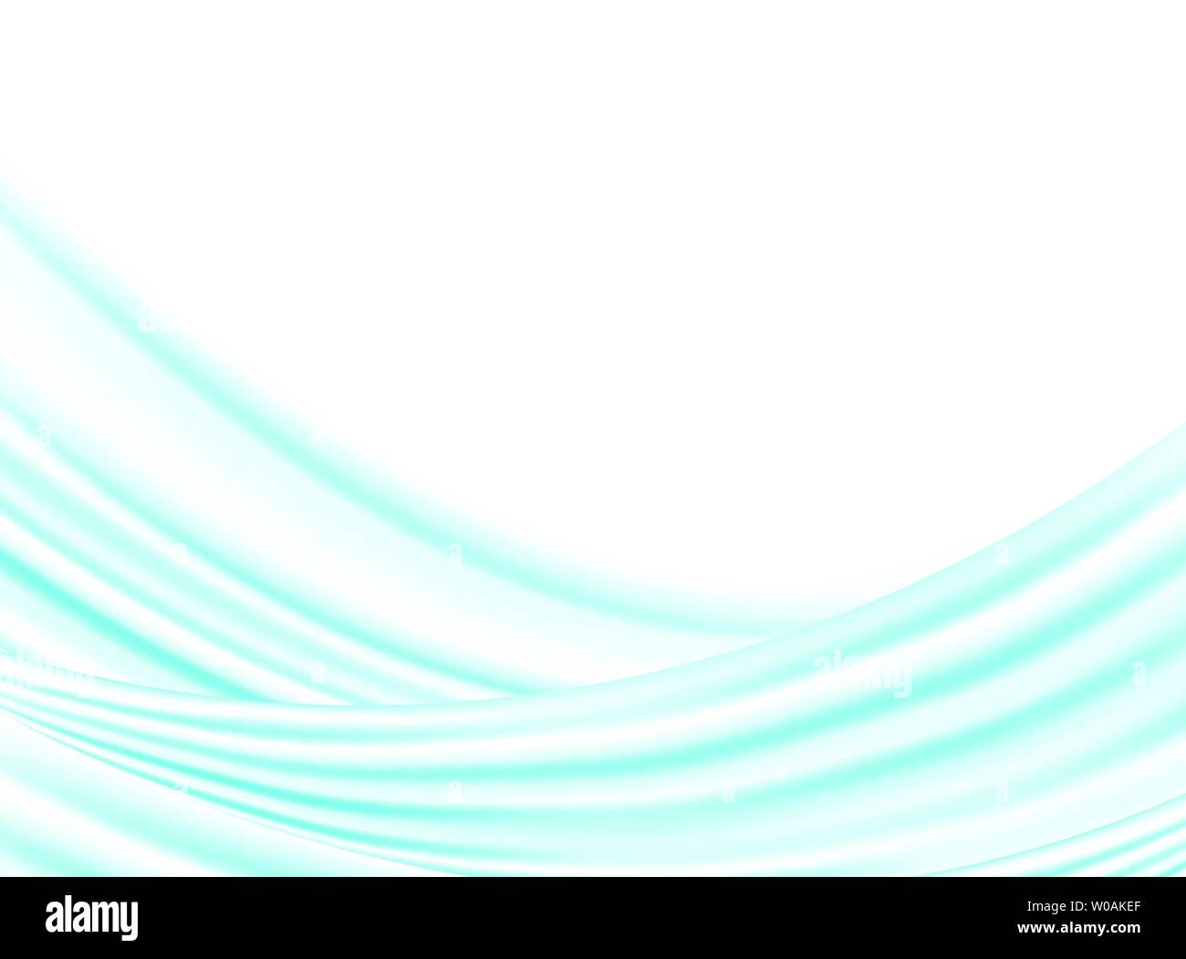 Abstract blue soft wavy background. Stock Vector