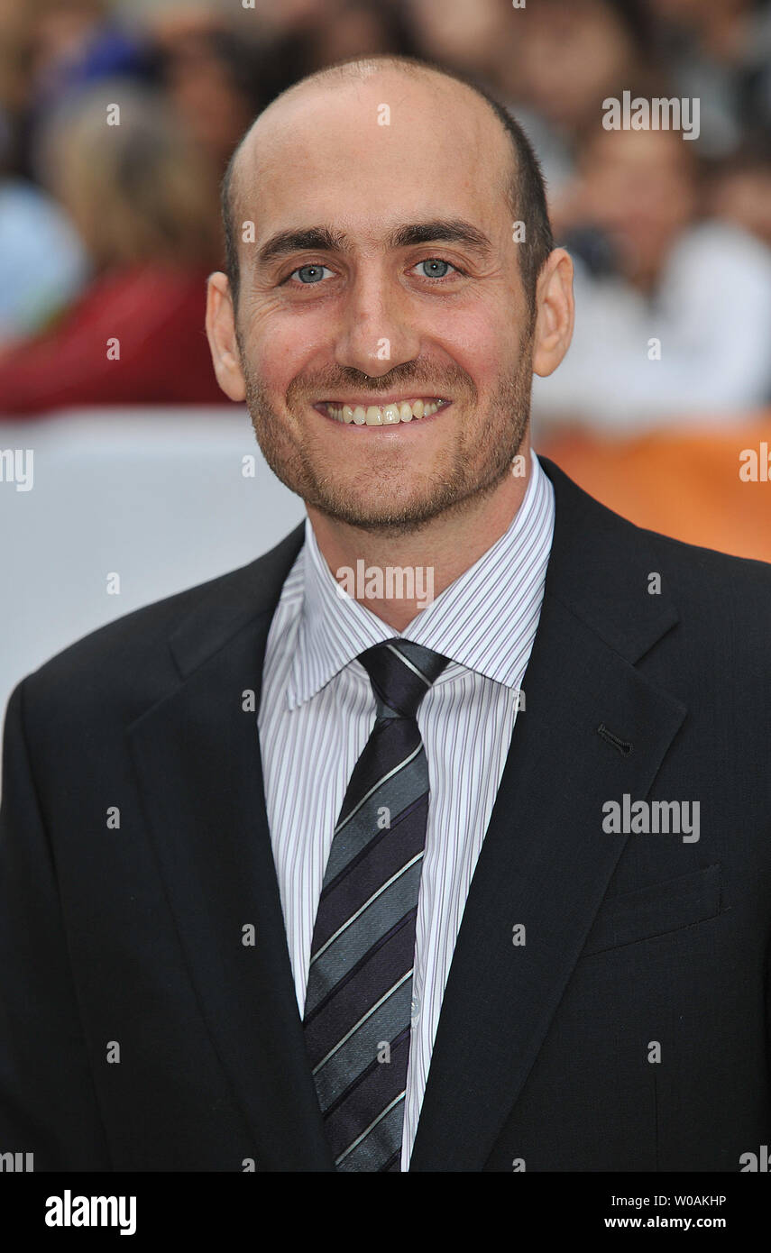 Screenwriter James Solomon arrives for the world premiere of 'The Conspirator' at Roy Thomson Hall during the Toronto International Film Festival in Toronto, Canada on September 11, 2010. UPI/Christine Chew Stock Photo