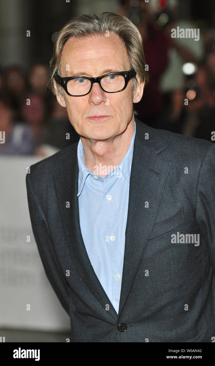 Actor Bill Nighy arrives for the Toronto International Film Festival ...