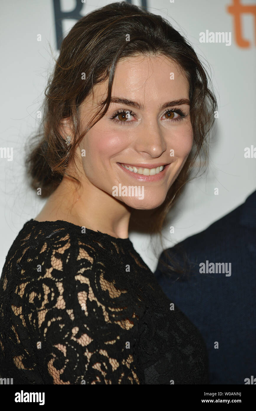 Belcim Bilgin arrives for the premiere of 'Rhino Season' at the Elgin Theatre during the Toronto International Film Festival in Toronto, Canada on September 12, 2012.  UPI/Christine Chew Stock Photo