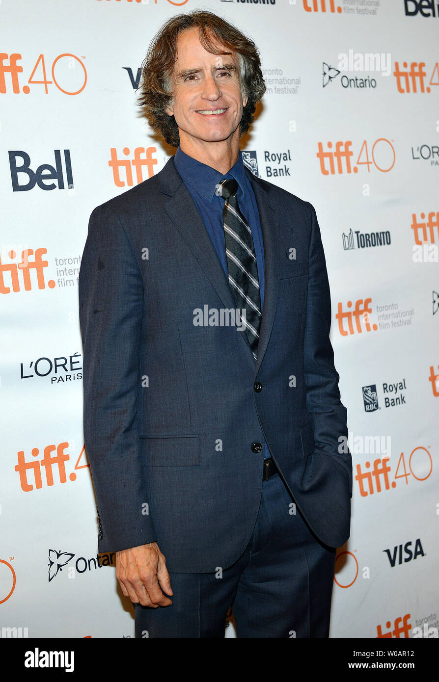 Director Jay Roach arrives at the world premiere of 'Trumbo' at the Elgin Theatre during the Toronto International Film Festival in Toronto, Canada on September 12, 2015. Photo by Christine Chew/UPI Stock Photo