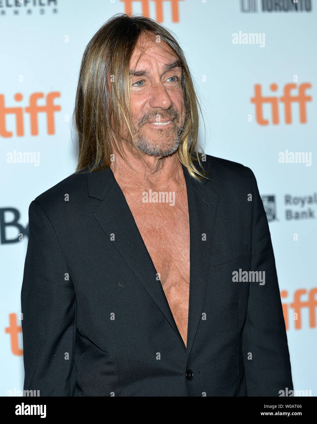 Singer Iggy Pop arrives at the Toronto International Film Festival ...