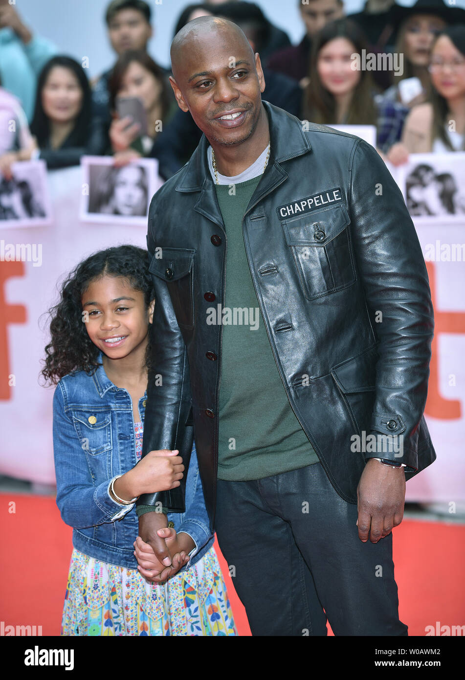 Dave Chapelle and his daughter Sonal Chappelle arrive for the gala