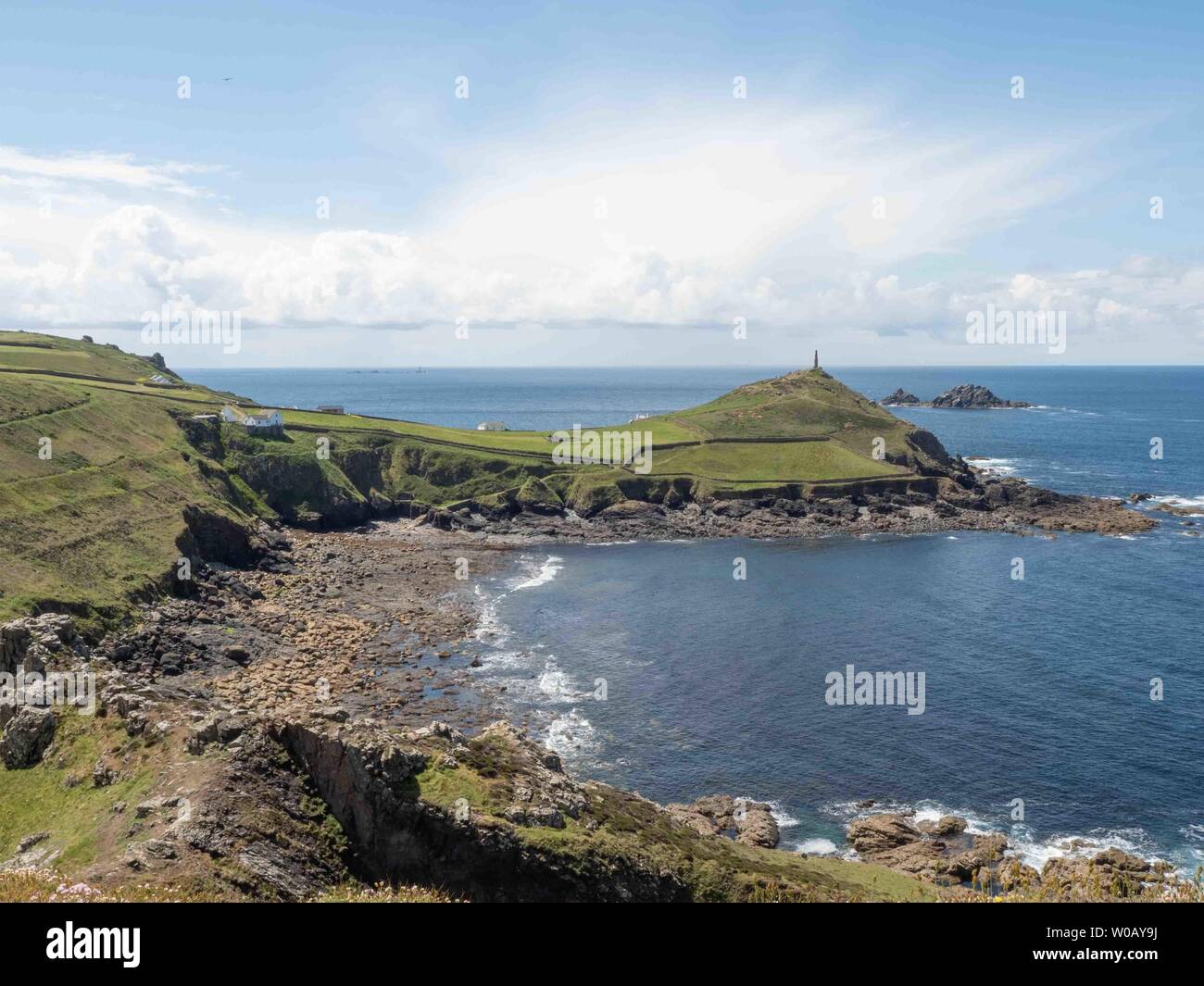 Cornish Seascape Stock Photo