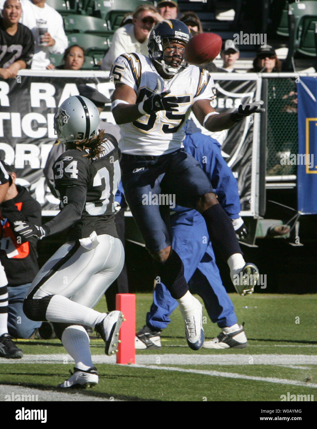 Cornerback Ray Buchanan of the Oakland Raiders stands on the field News  Photo - Getty Images