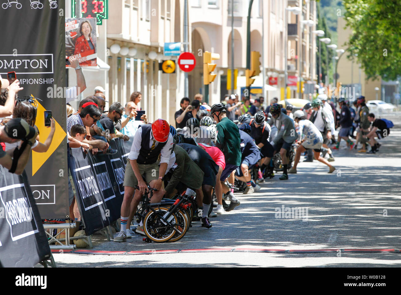 Spanish edition of the 2019 Brompton World Championship for folding