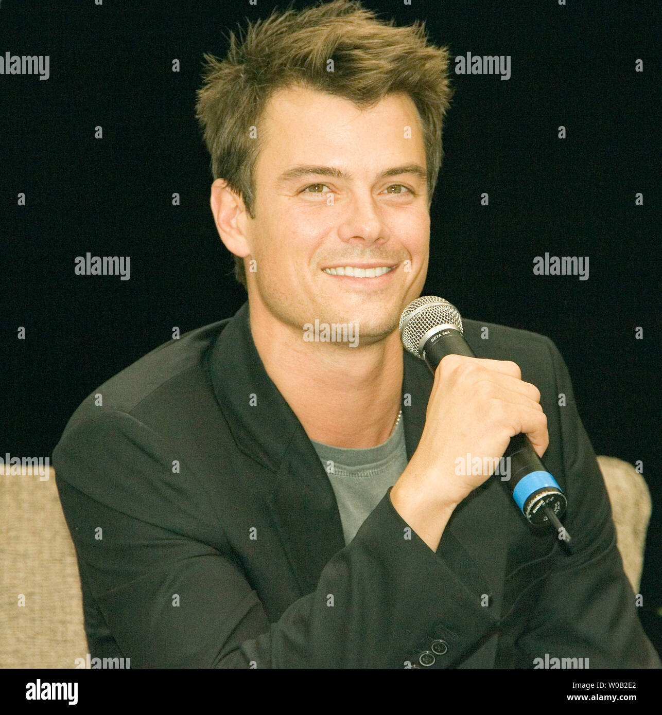 Actor Josh Duhamel, who stars as Danny McCoy alongside James Caan in NBC's new drama "Las Vegas