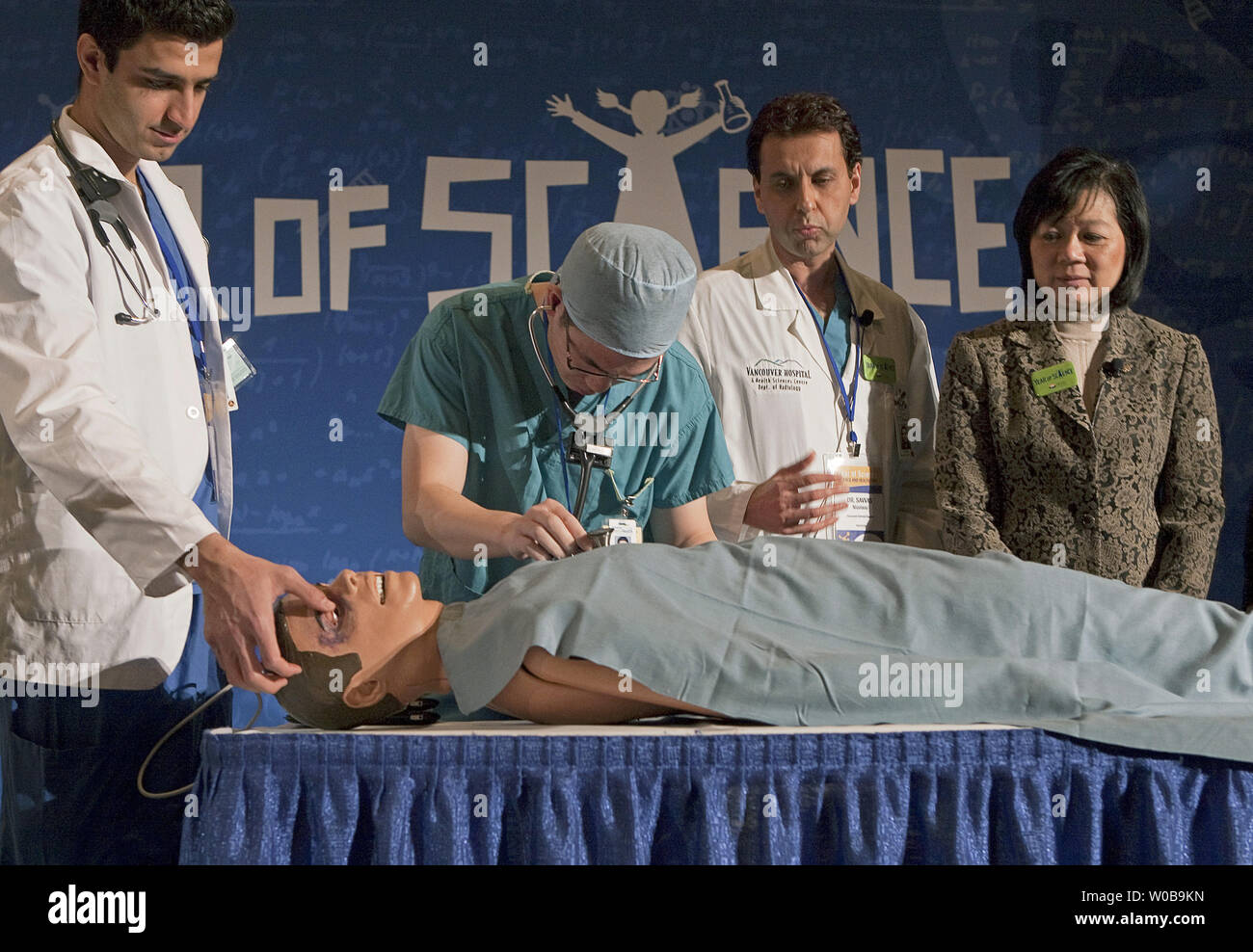 Vancouver downtown hotel fairmont waterfront hires stock photography